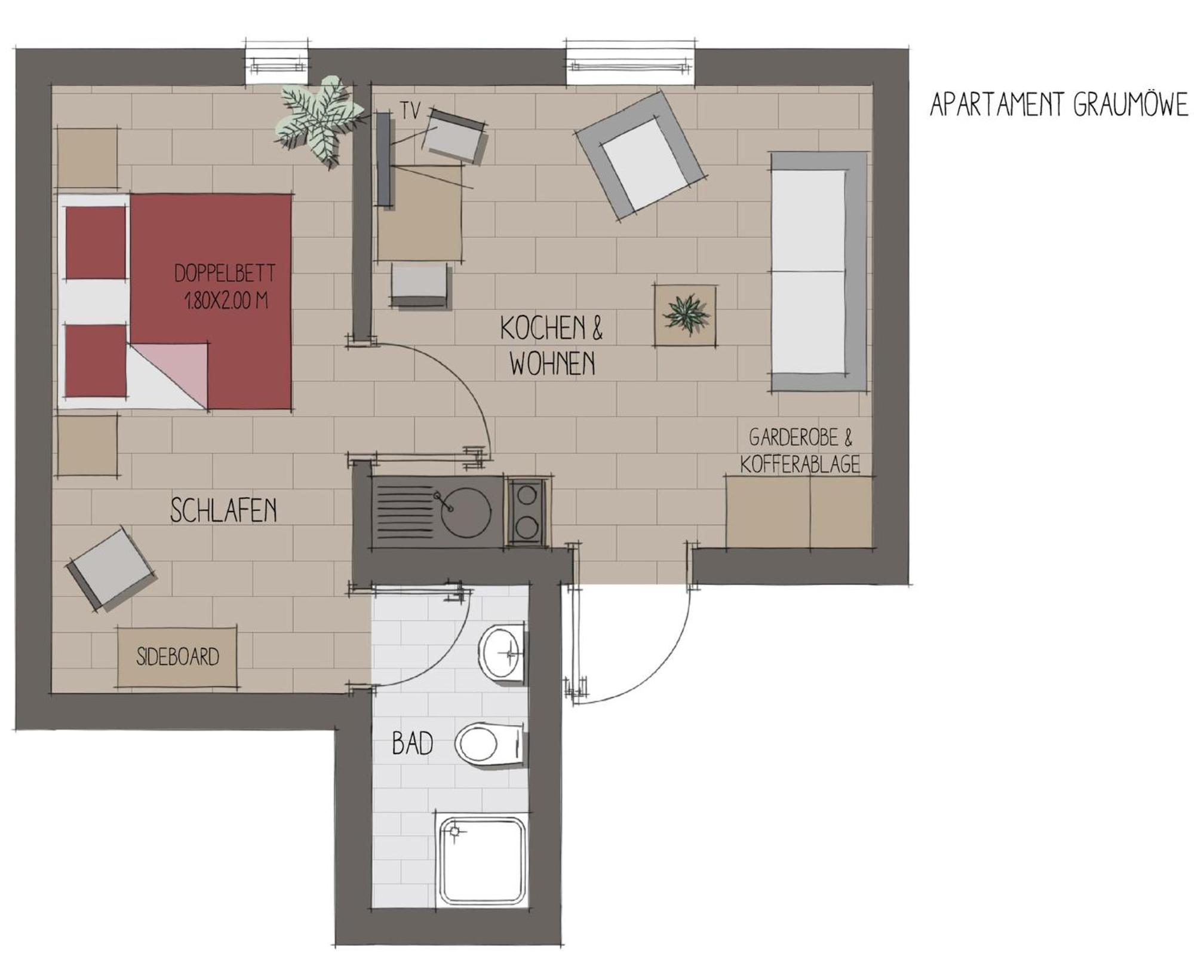 One-Bedroom Apartment photo 3