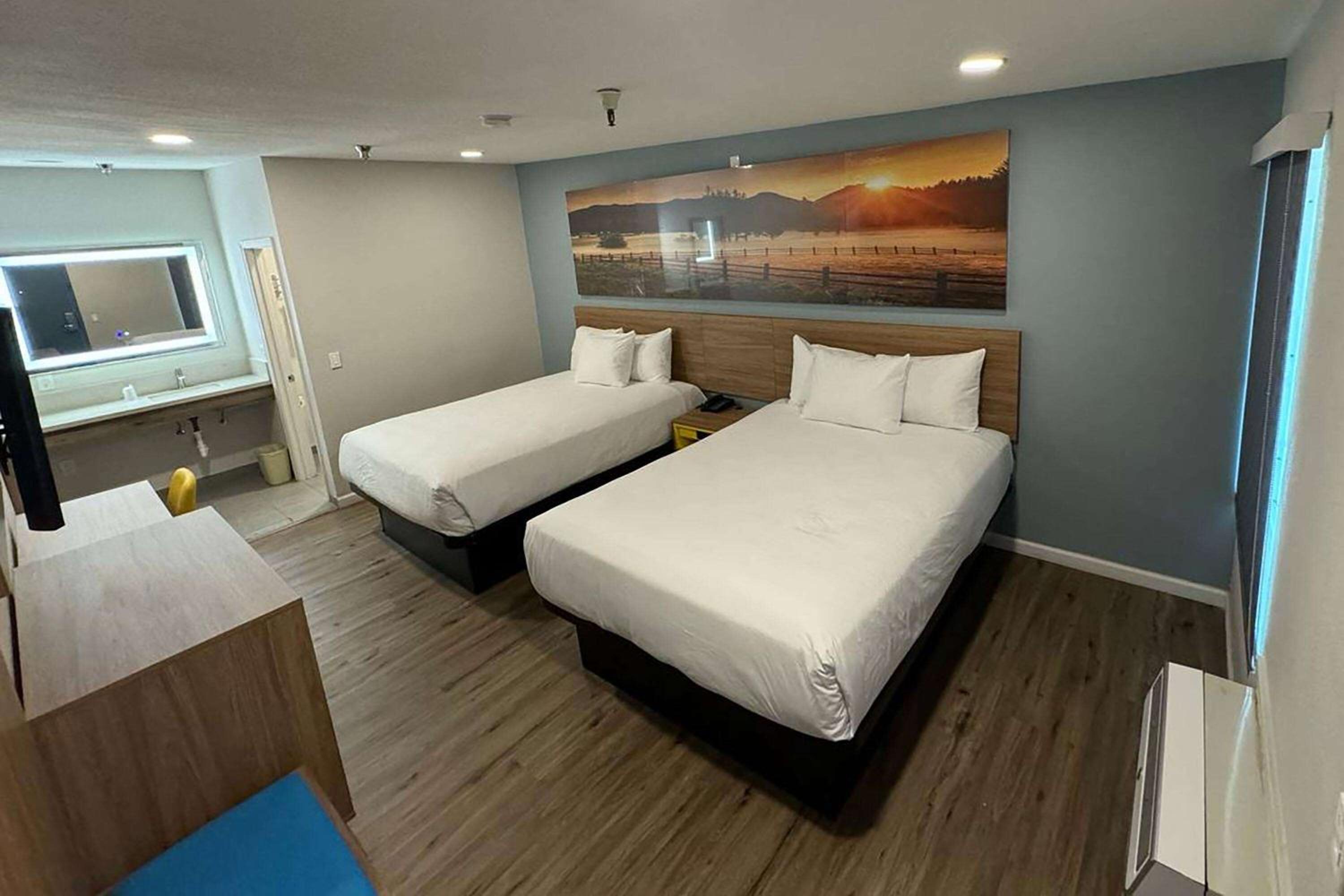 Room with Two Queen Beds and Mobility/Hearing Access and Roll-In Shower, Non-Smoking - Photo 6