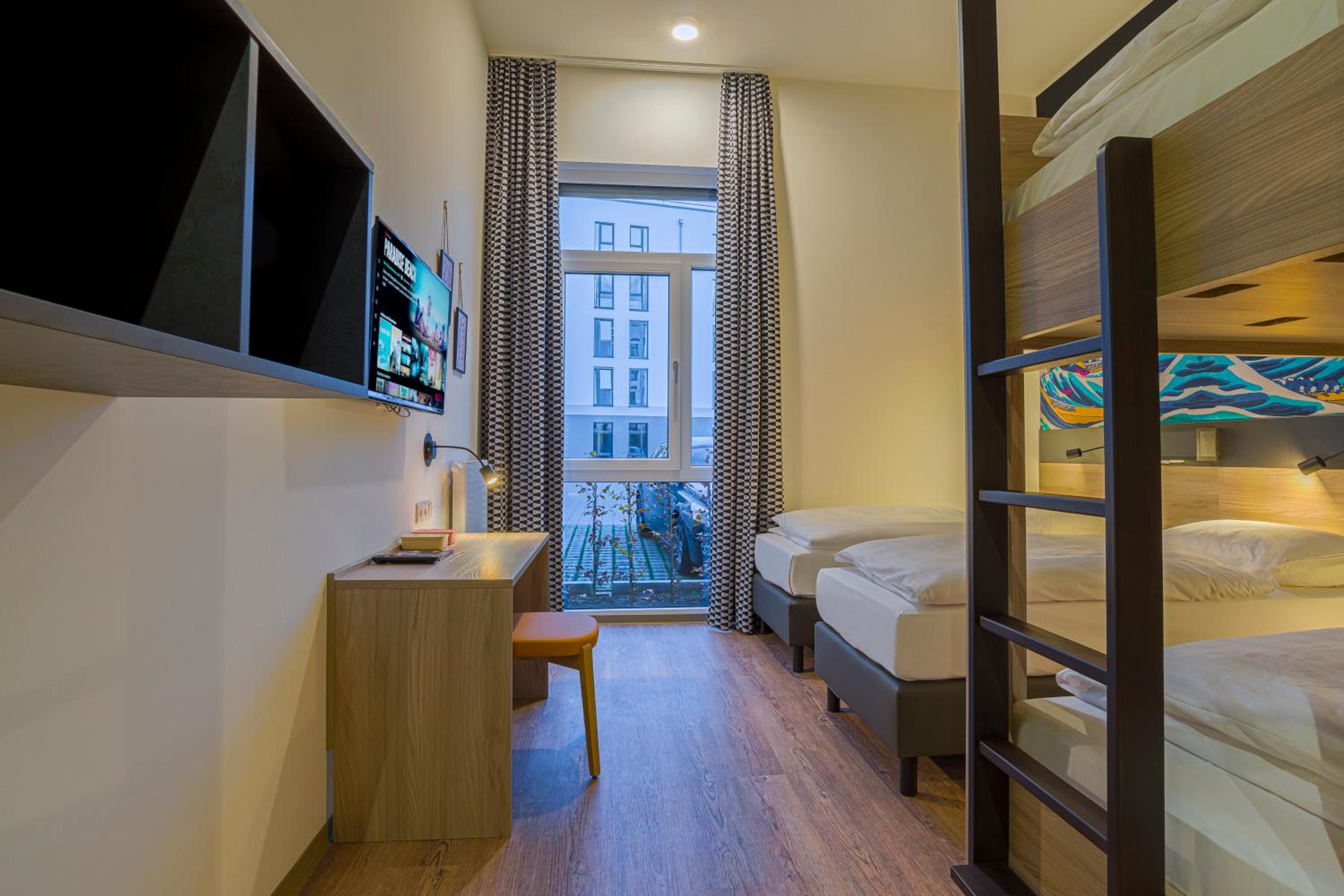 Deluxe Room with Four Single Beds