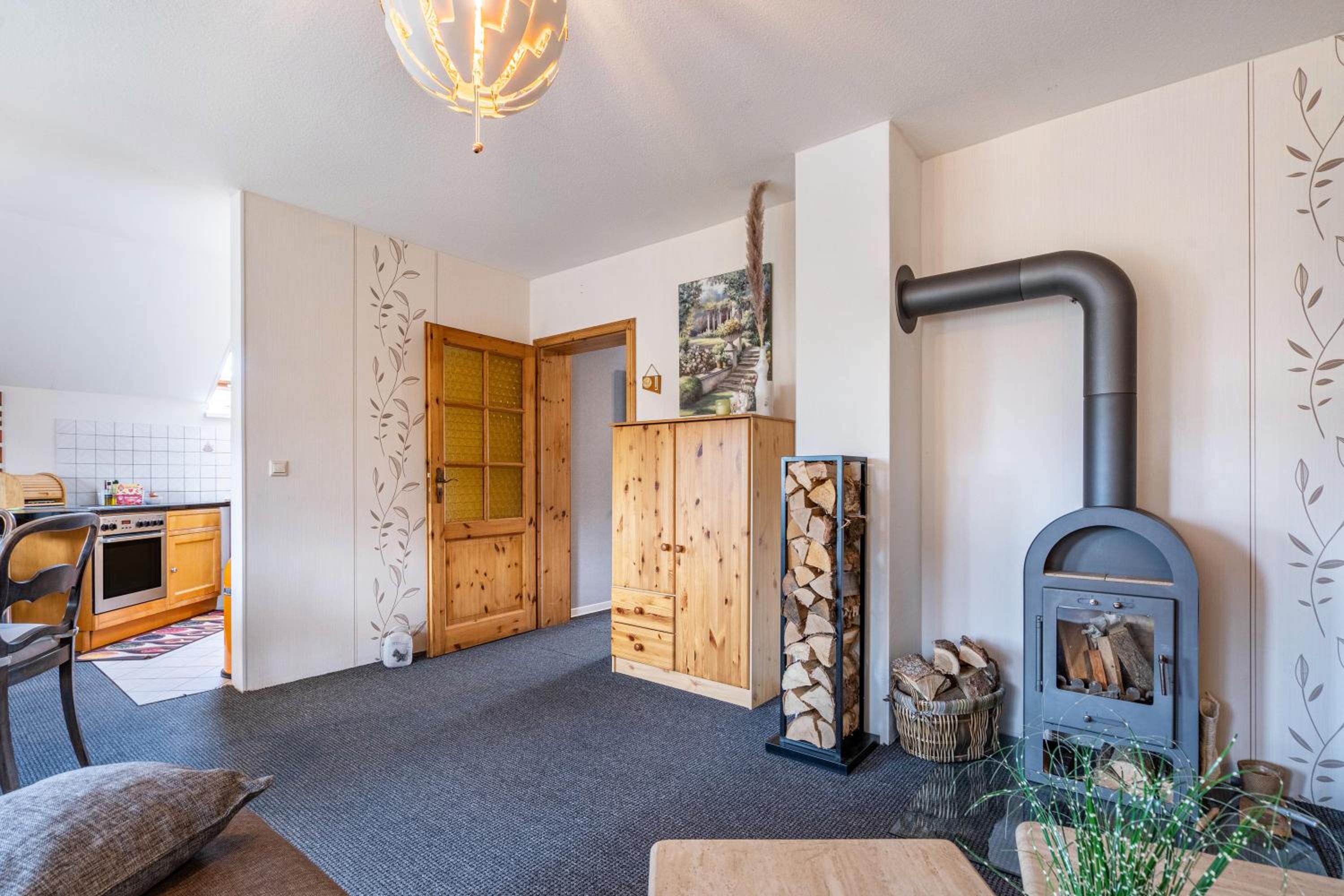 Two-Bedroom Deluxe Apartment with Garden View