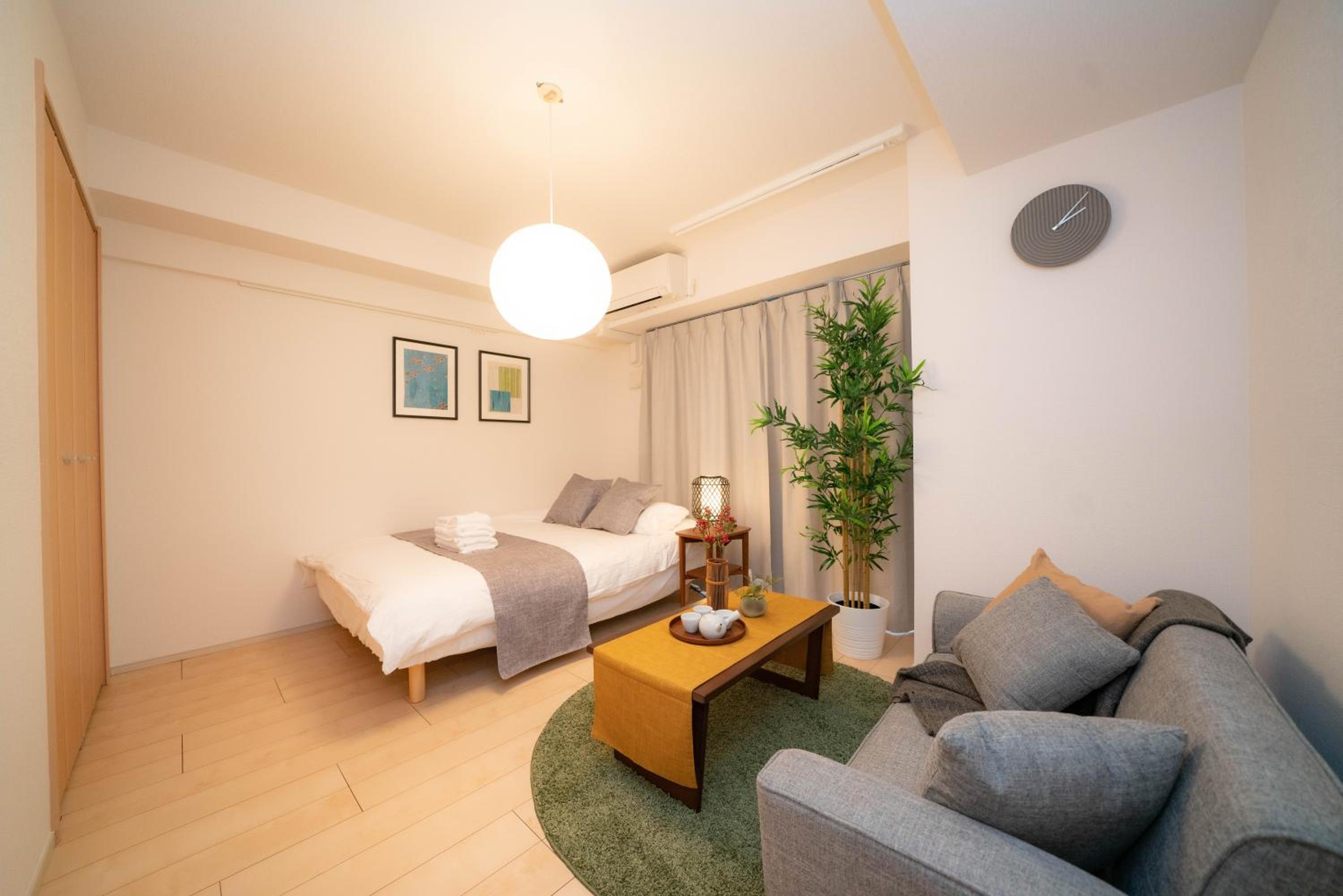 Studio with Balcony