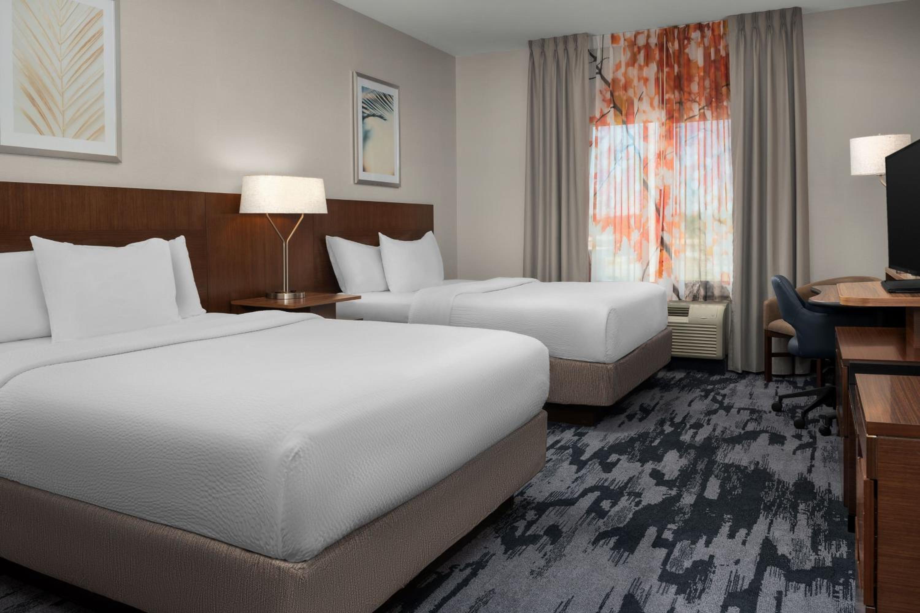 Queen Room with Two Queen Beds - Hearing Accessible photo 1