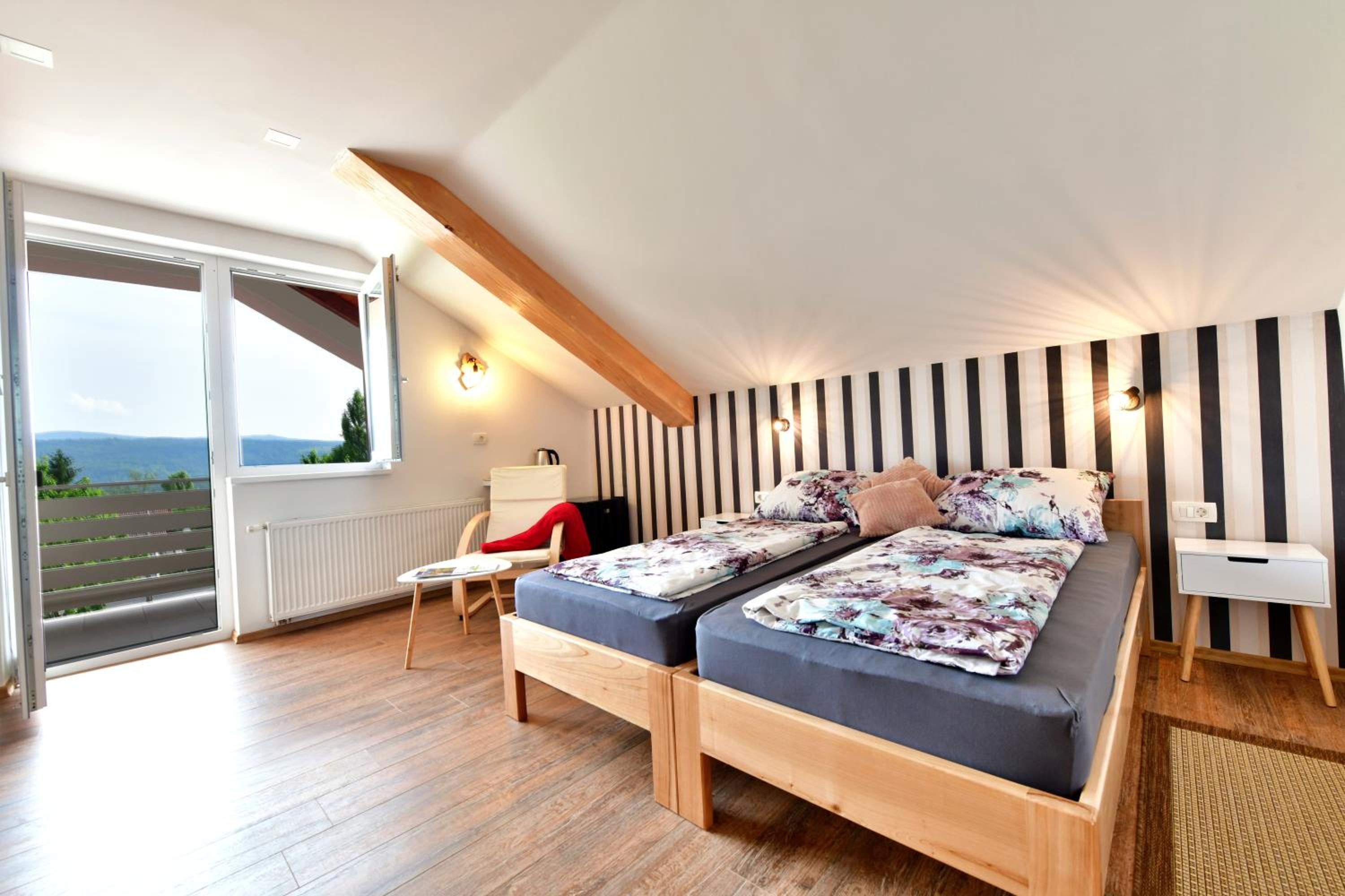 Deluxe Double or Twin Room with Mountain View