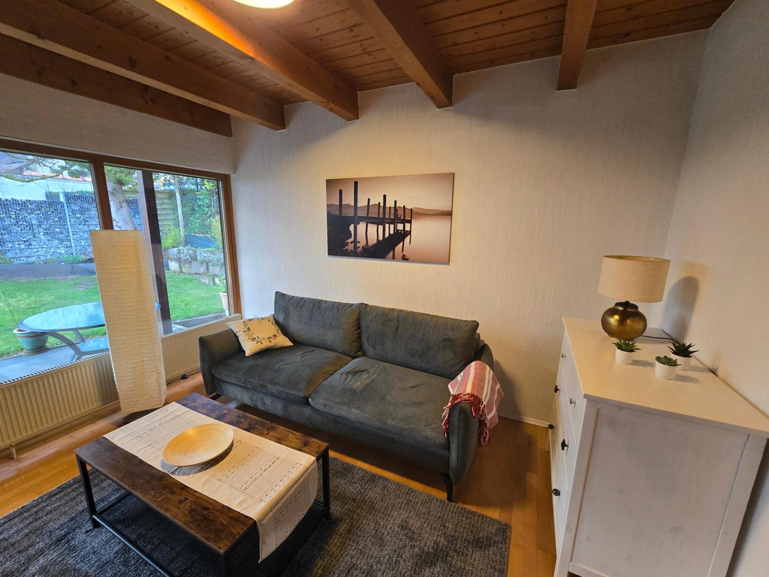 Two-Bedroom Deluxe Apartment with Garden View