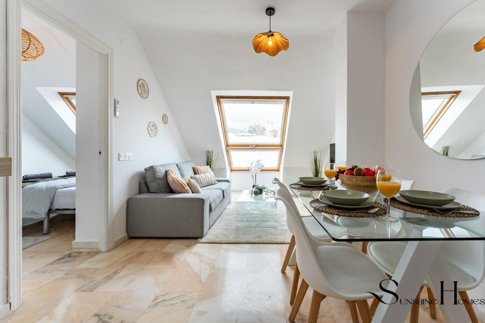 Apartamento de dos habitaciones