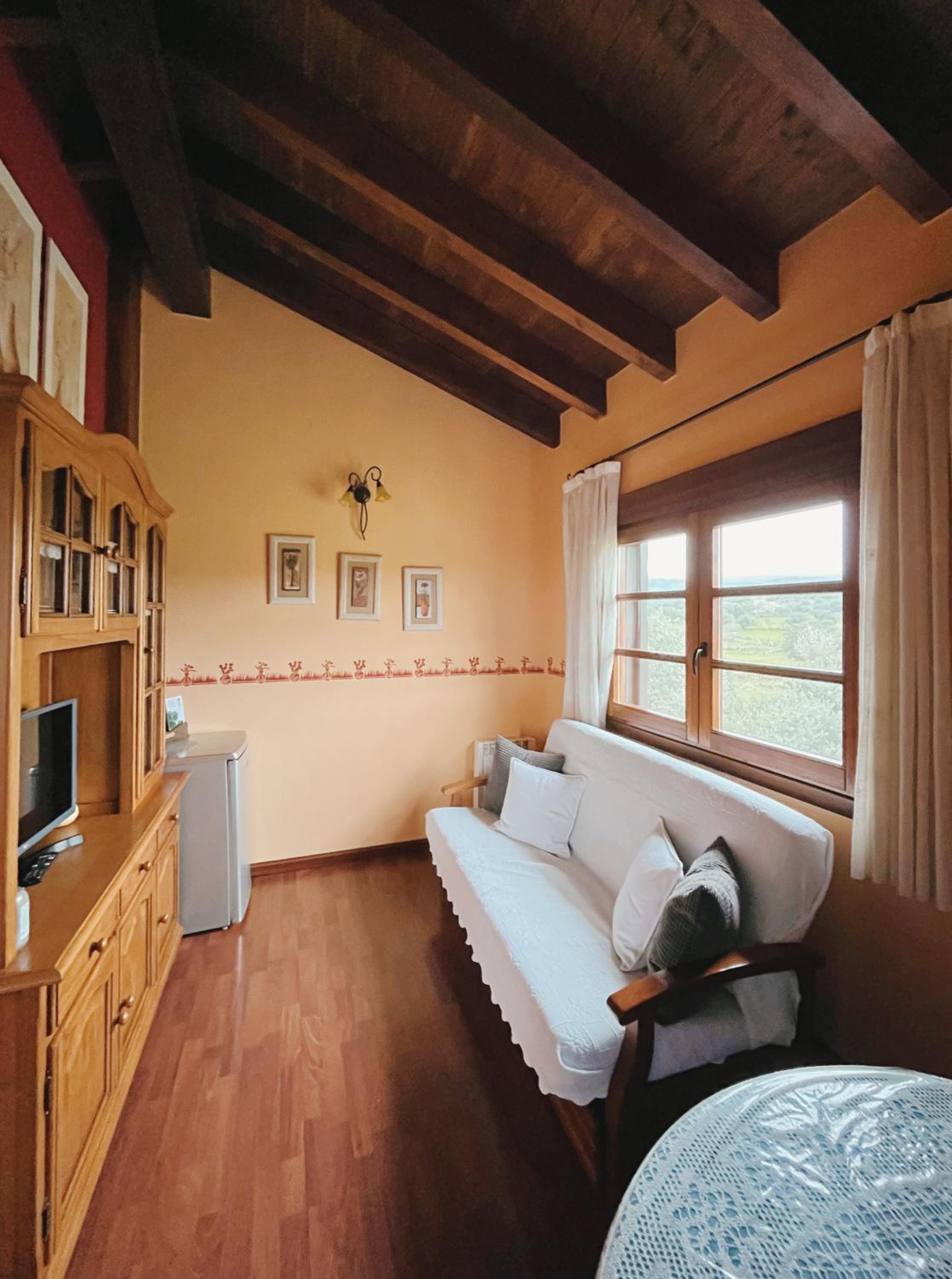 Apartamento con vista a la piscina
