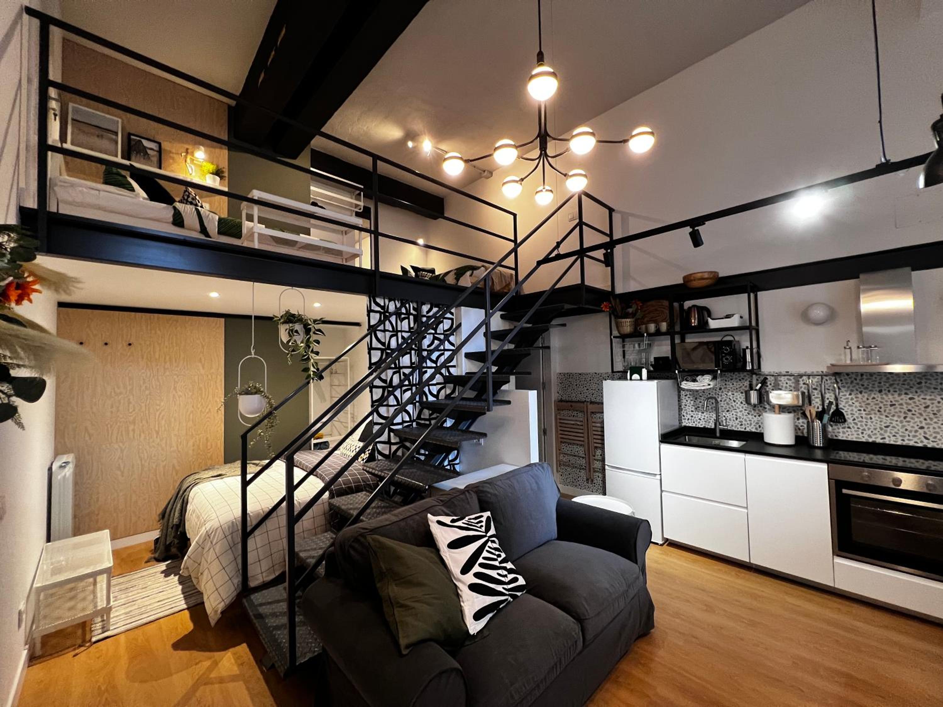 Apartamento de dos habitaciones