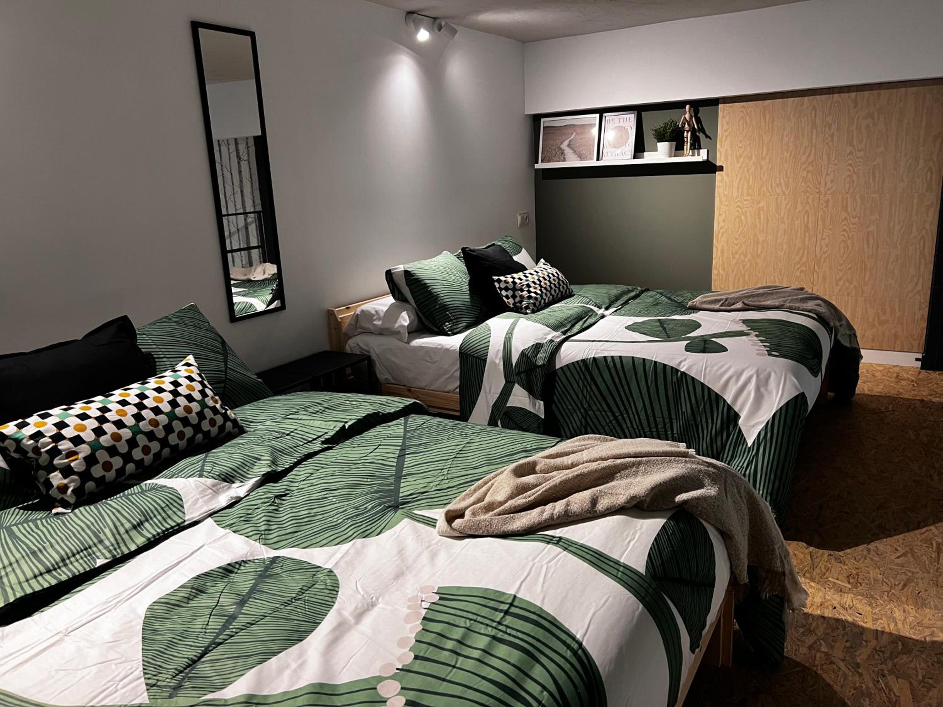 Apartamento de dos habitaciones
