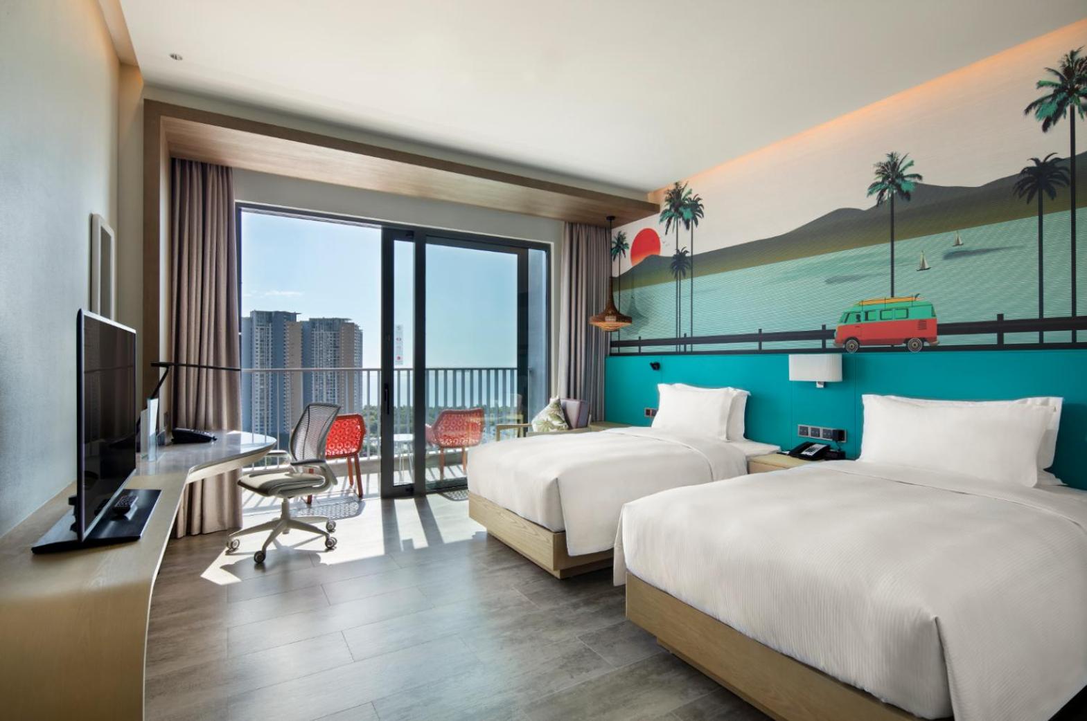 Twin Guestroom with Balcony and Sea View - Photo 1