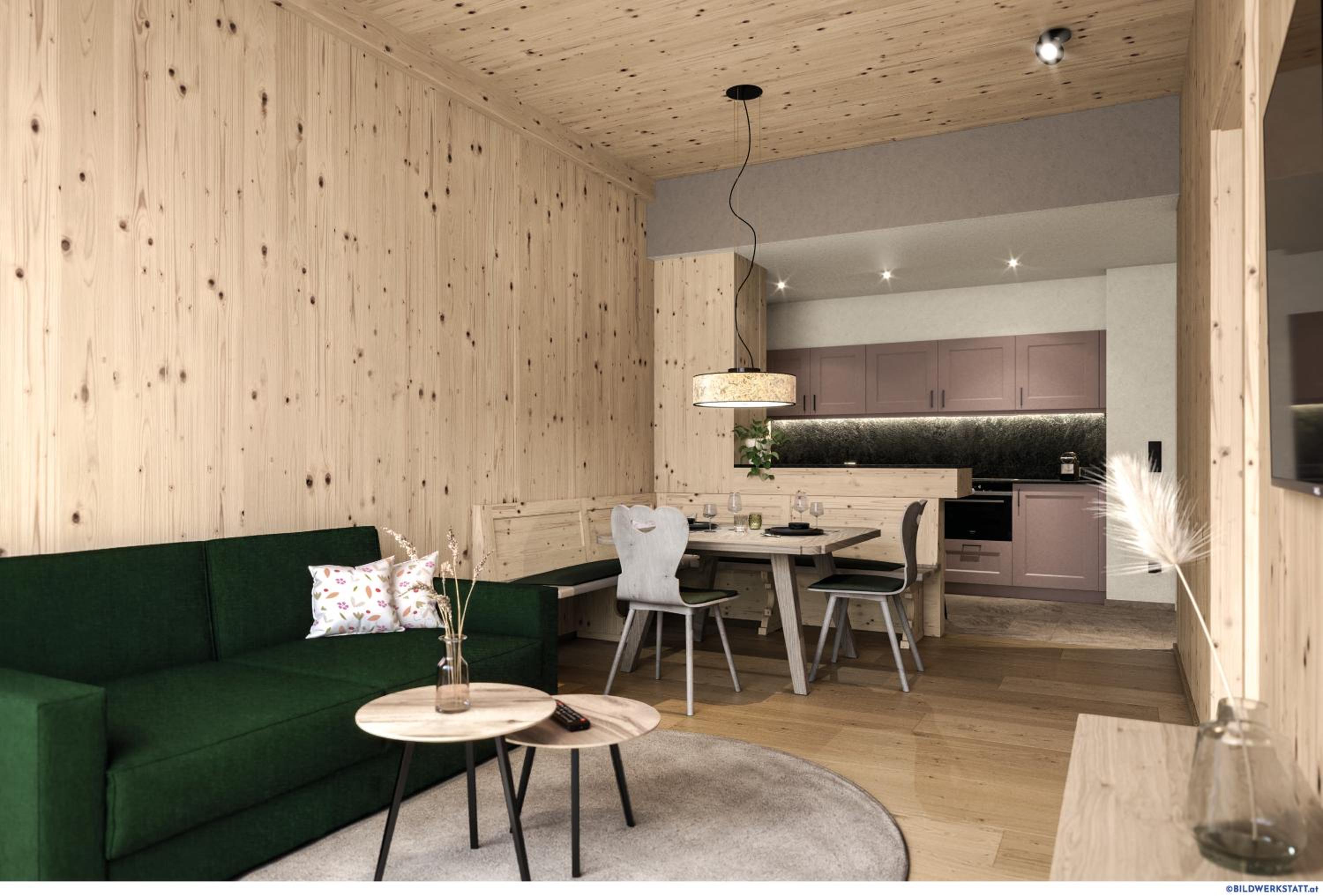One-Bedroom Apartment with Sauna