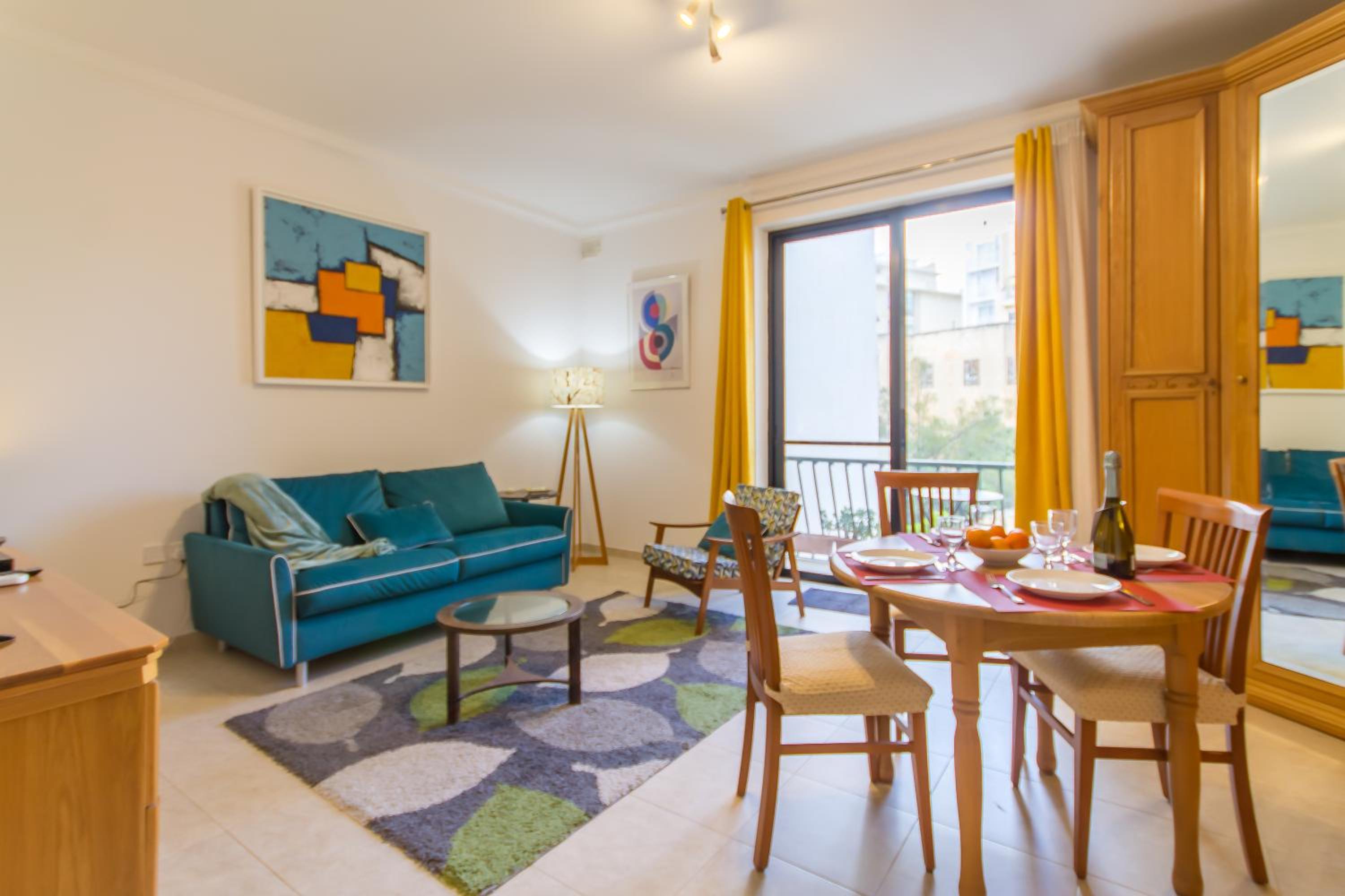 Apartment with Balcony