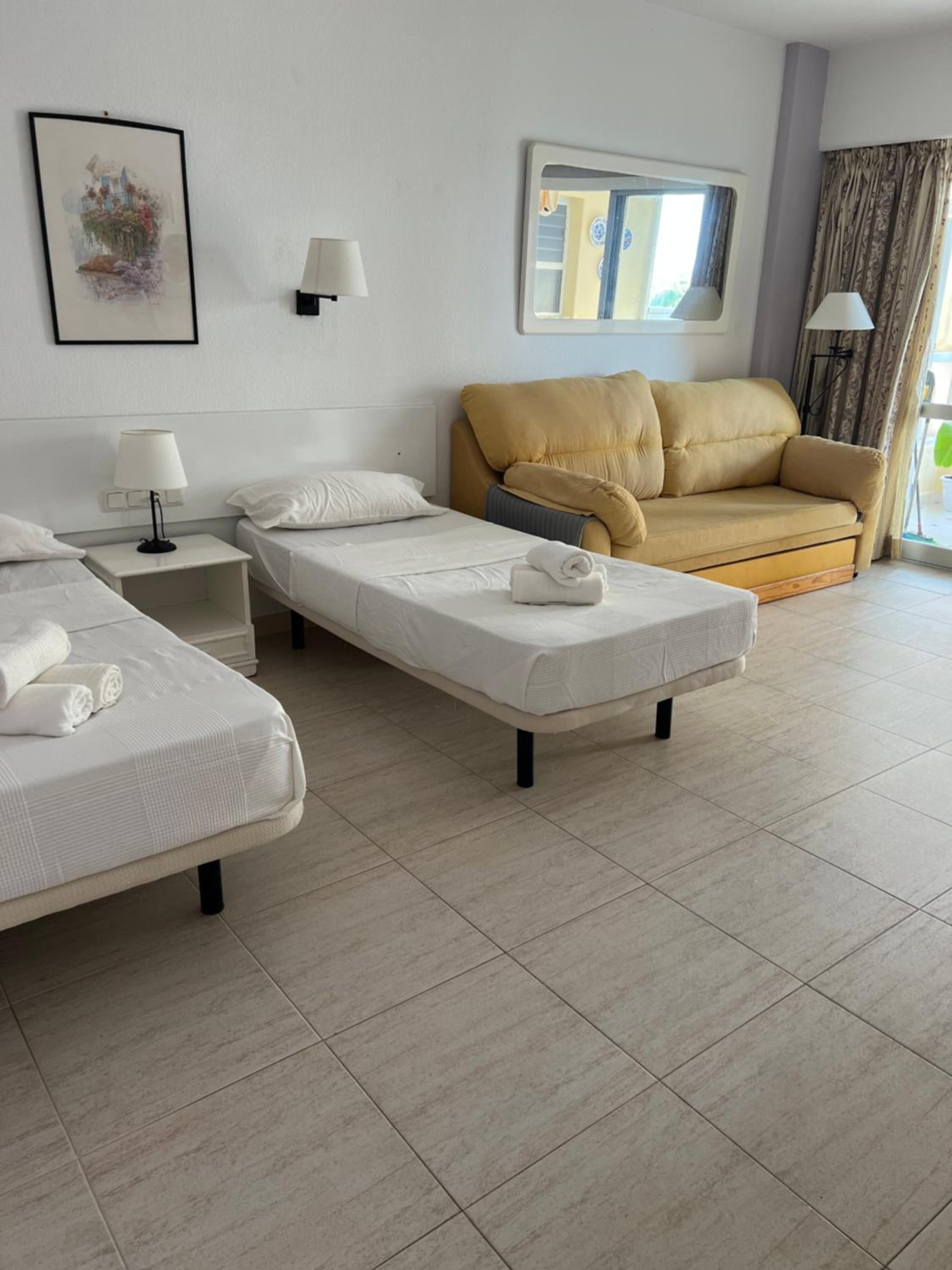 Apartamento de dos habitaciones