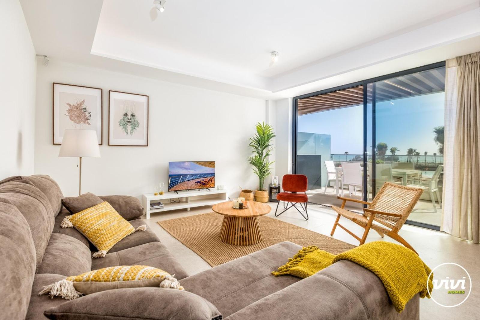 Apartamento con vista al mar