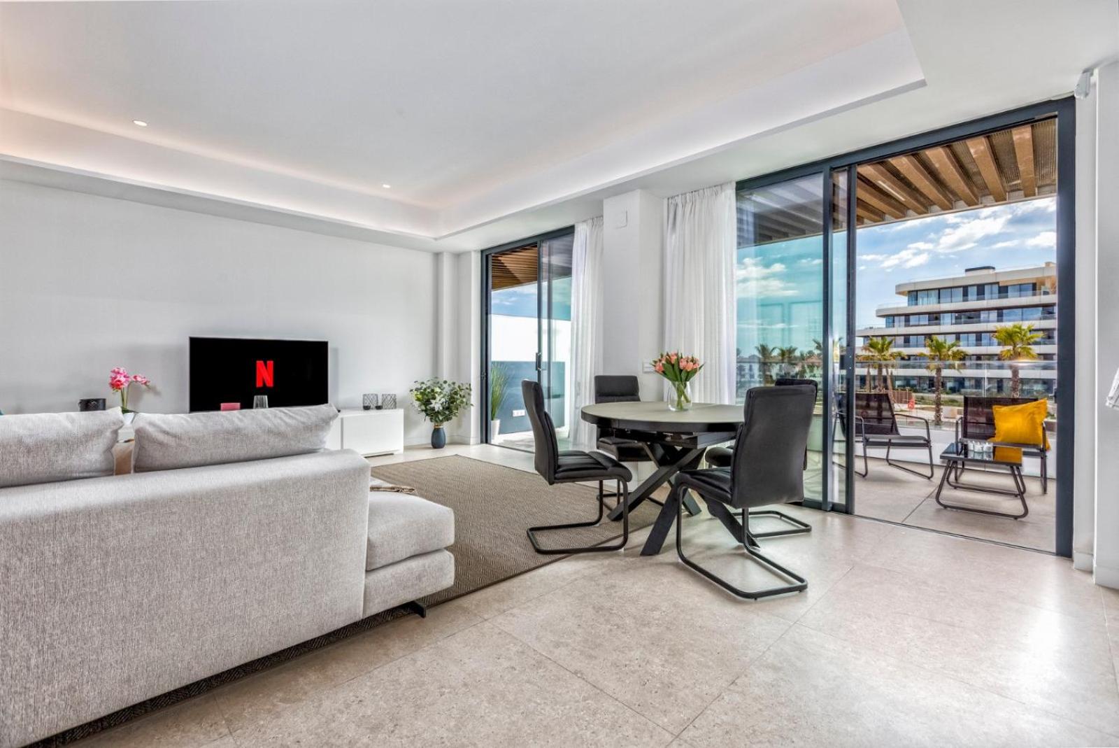 Apartamento con vista al mar