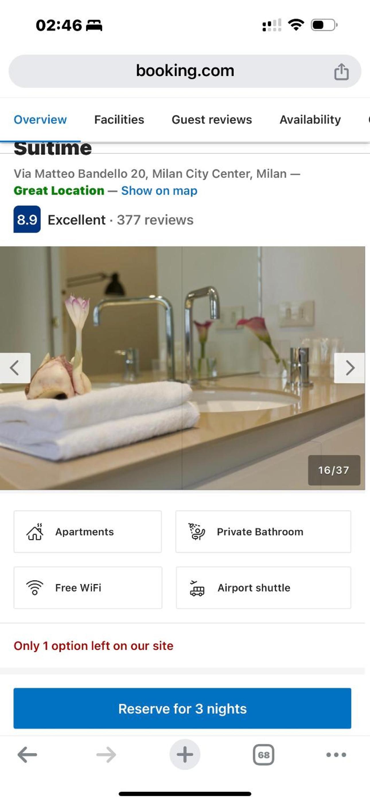 Double Room With Balcony