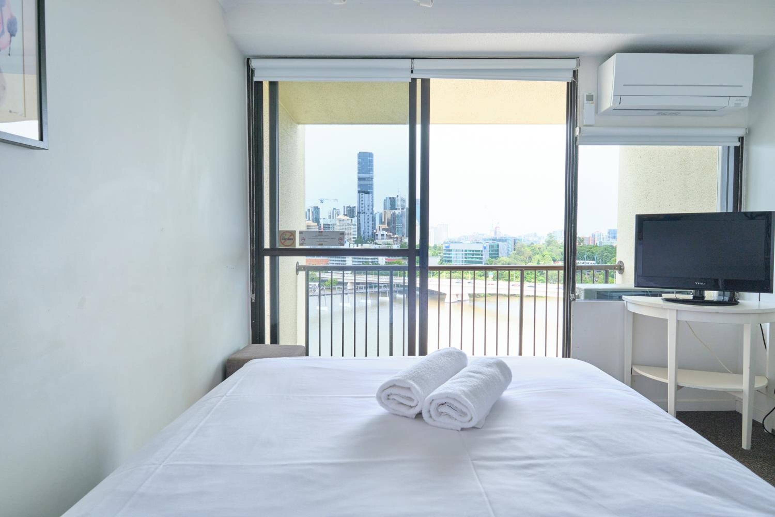 Studio - River and City View