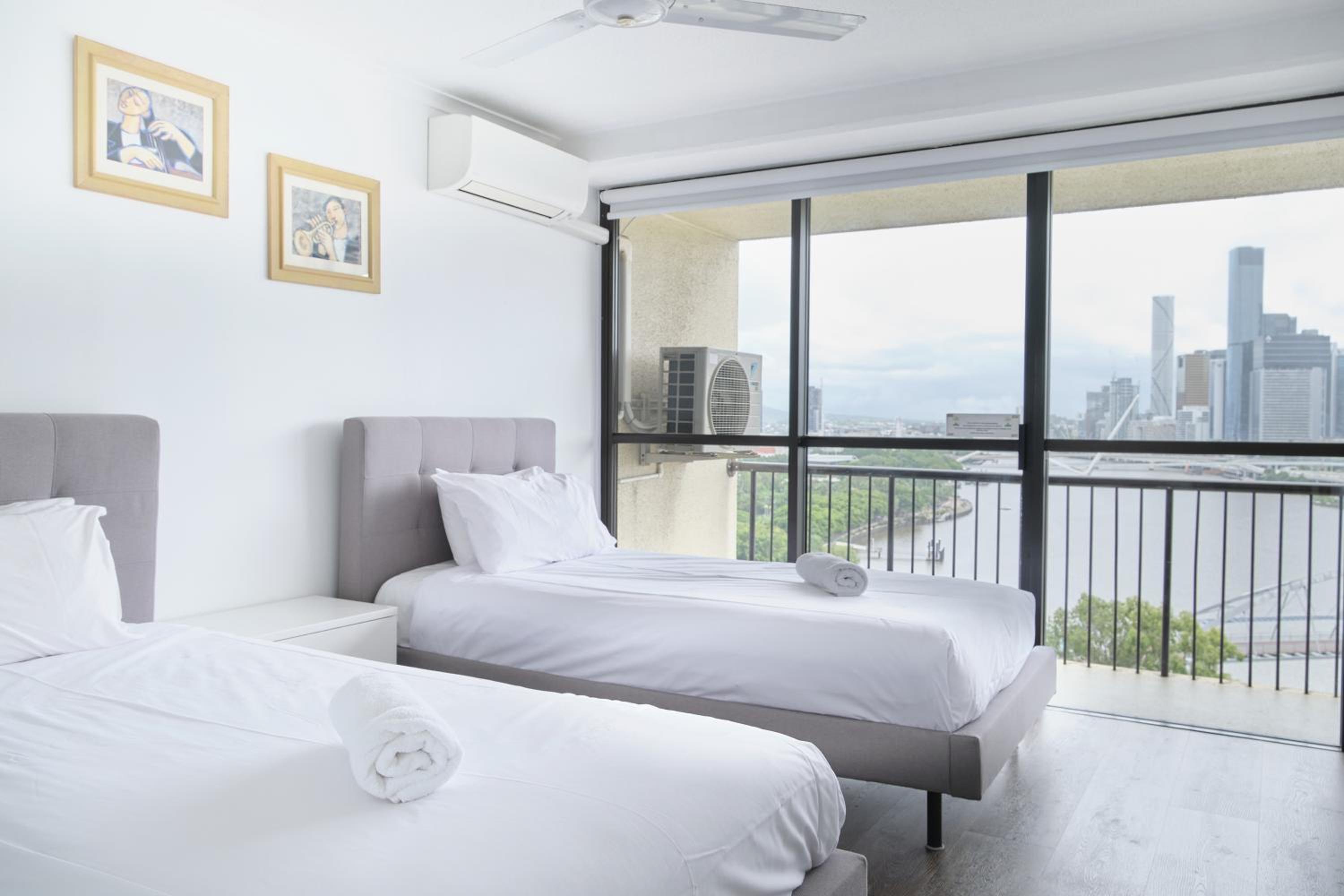 Three-Bedroom Apartment with Water View