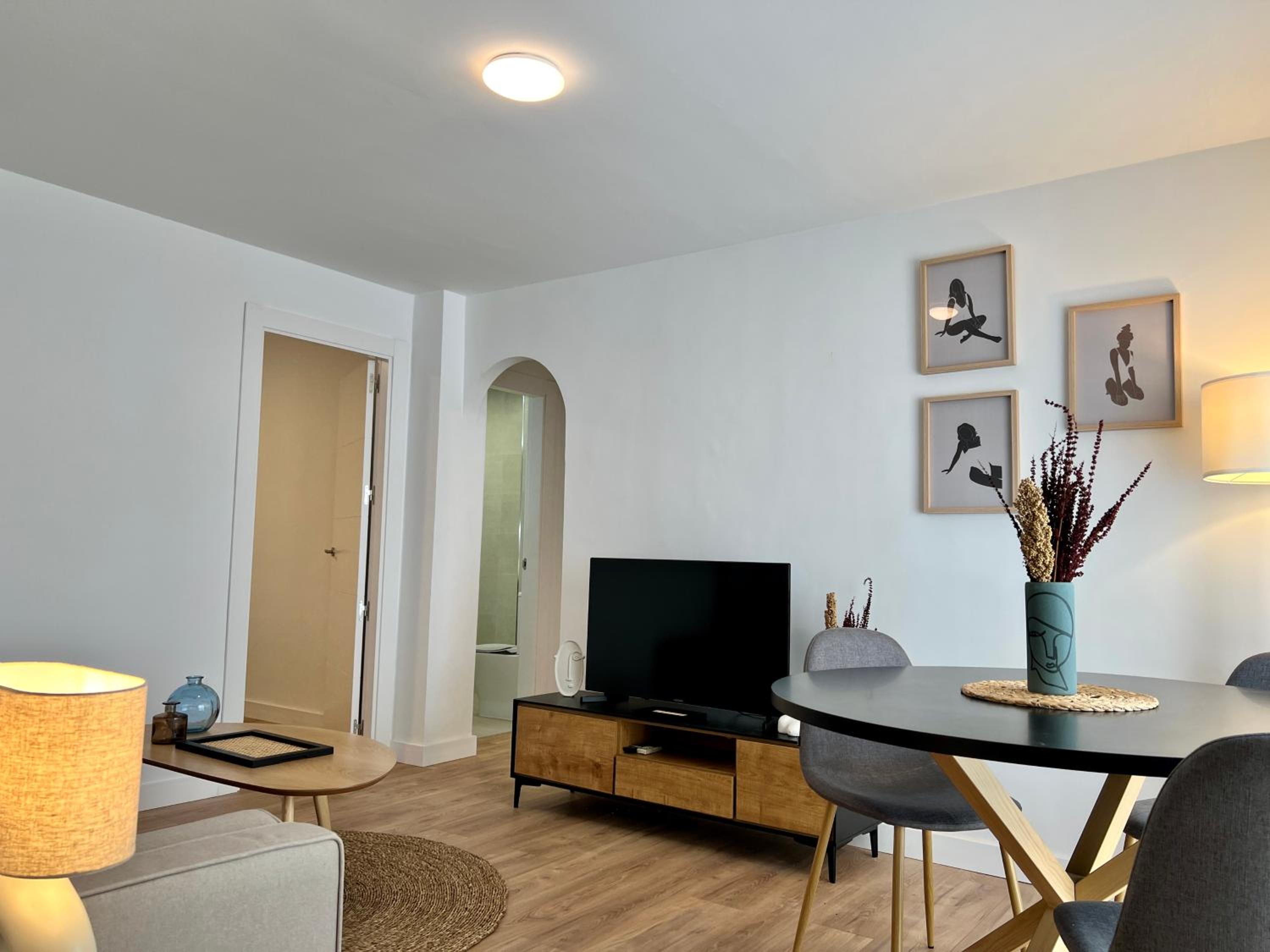 Apartamento de dos habitaciones