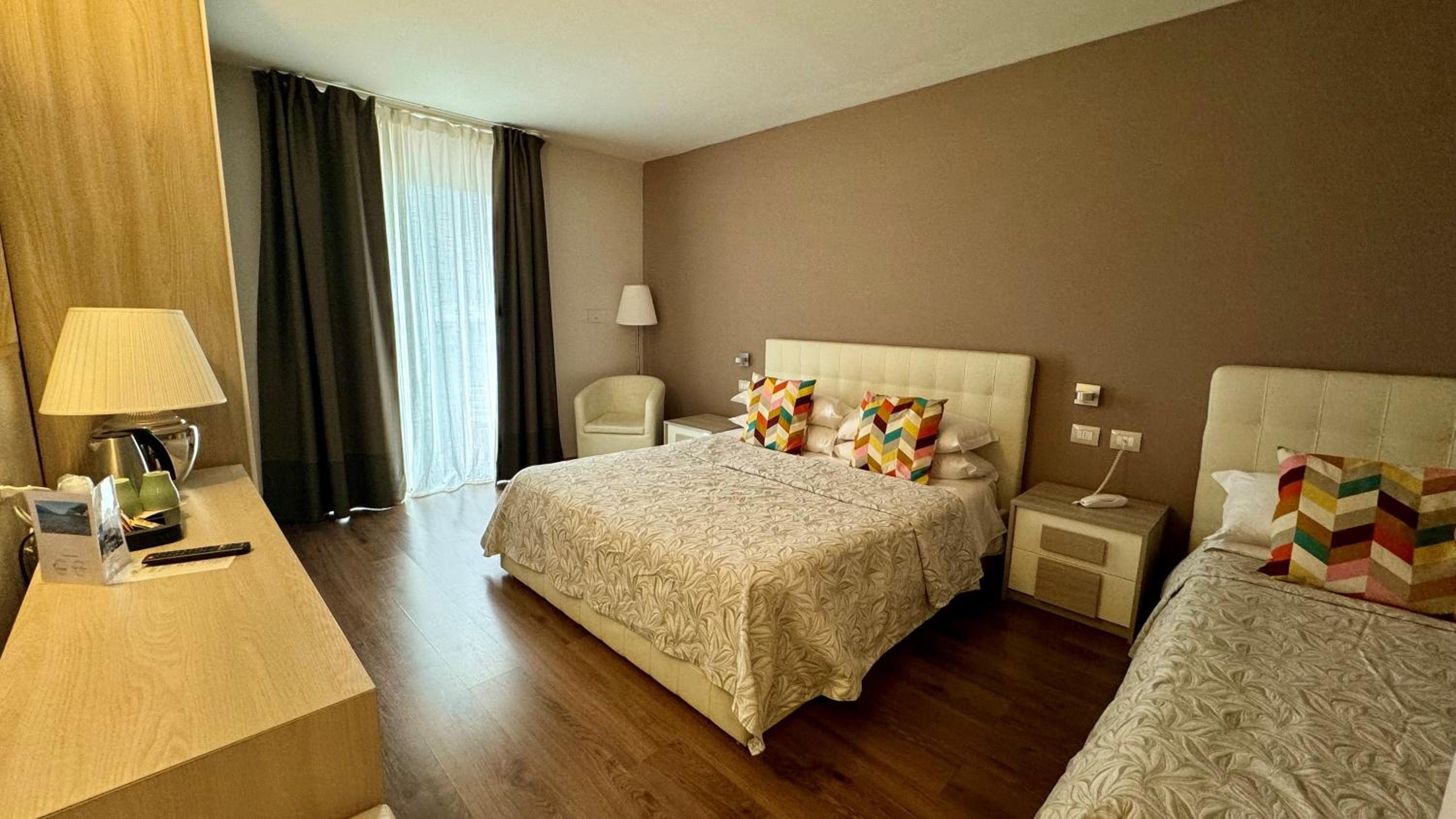Comfort Triple Room with Balcony and Pool View