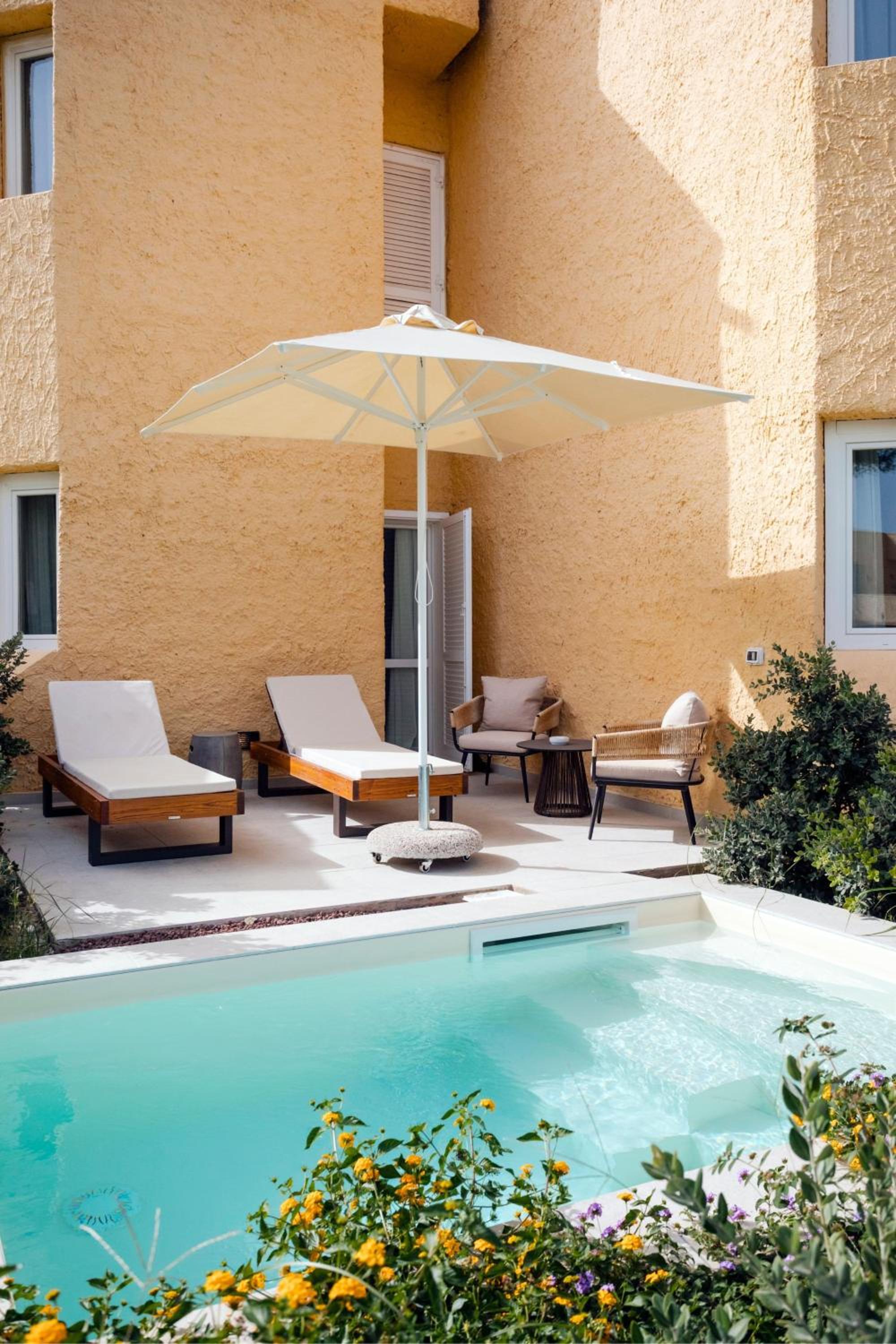 Deluxe King Room with Private Pool - Photo 9