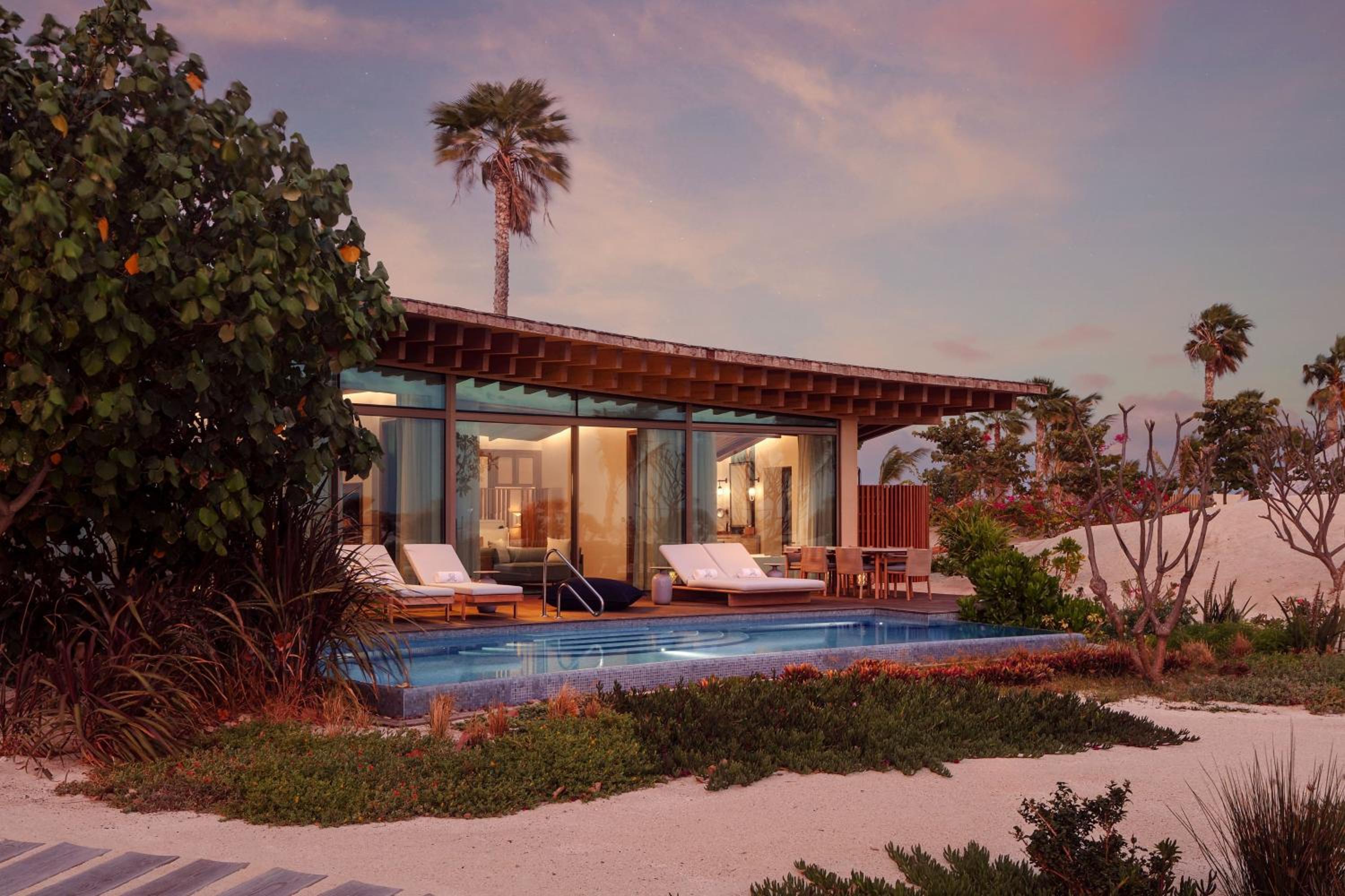 Two-Bedroom Sunset Dune Villa with Beach Front
