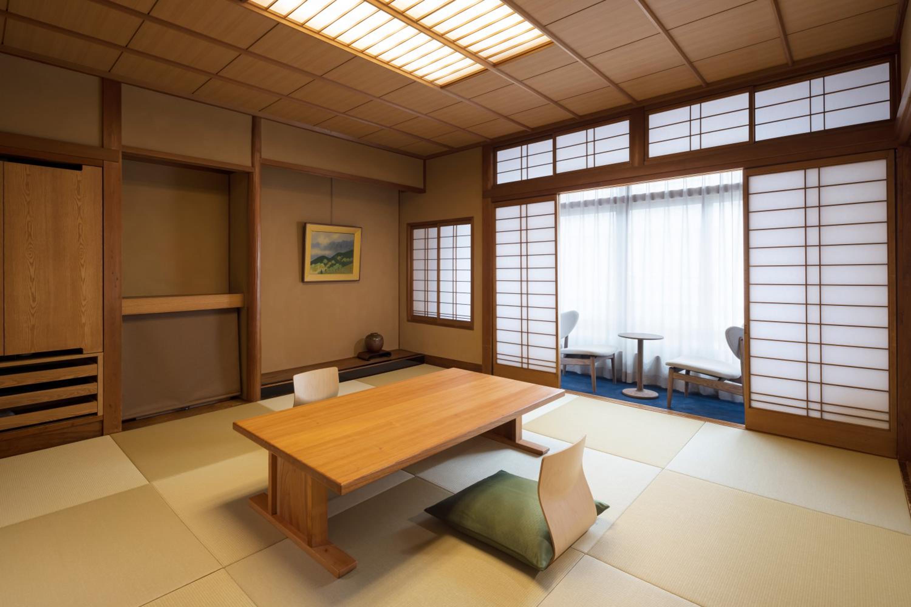 Japanese-Style Twin Room with Shared Bathroom - Non-Smoking photo 3