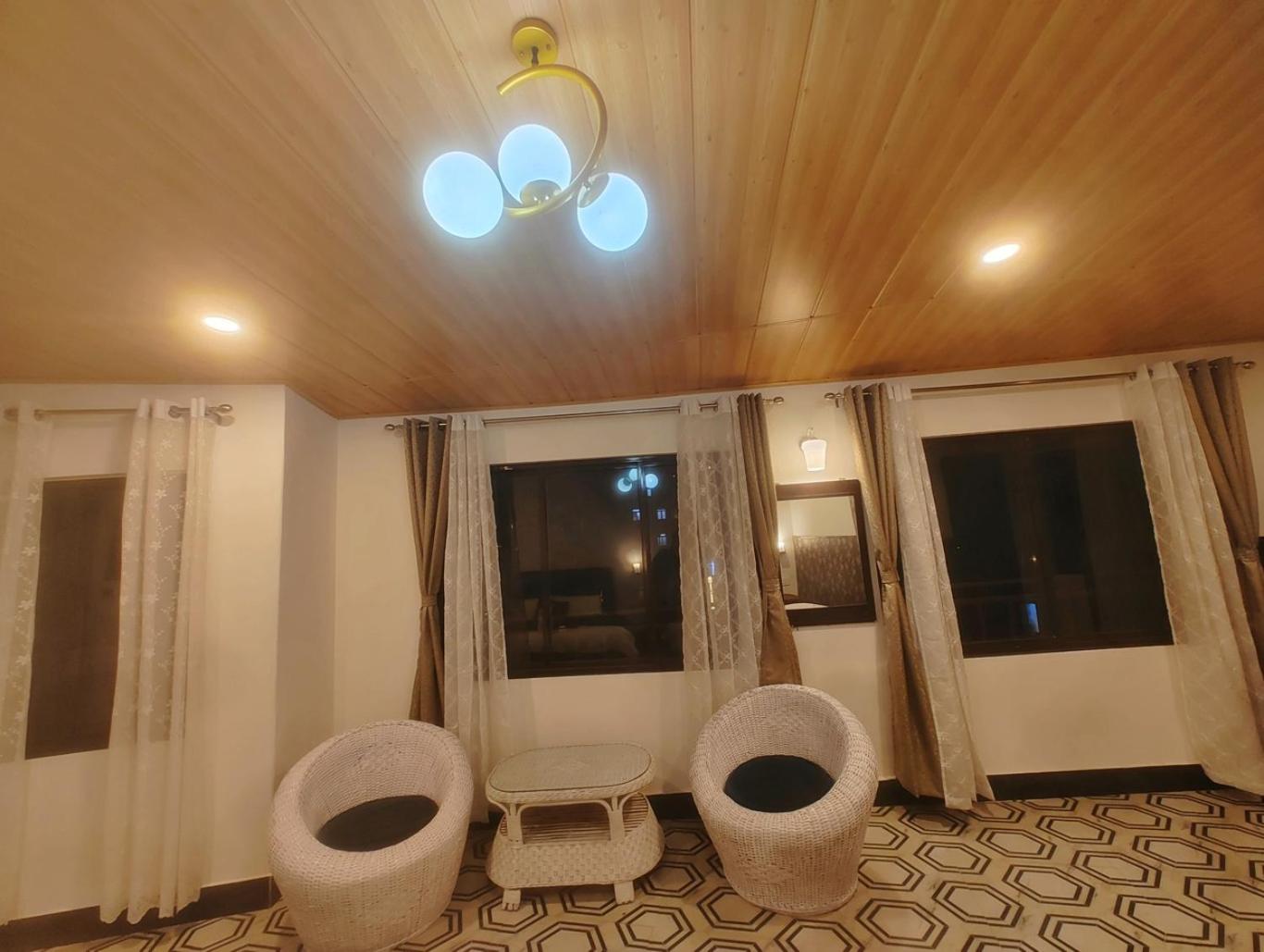 Family Room With Mountain View