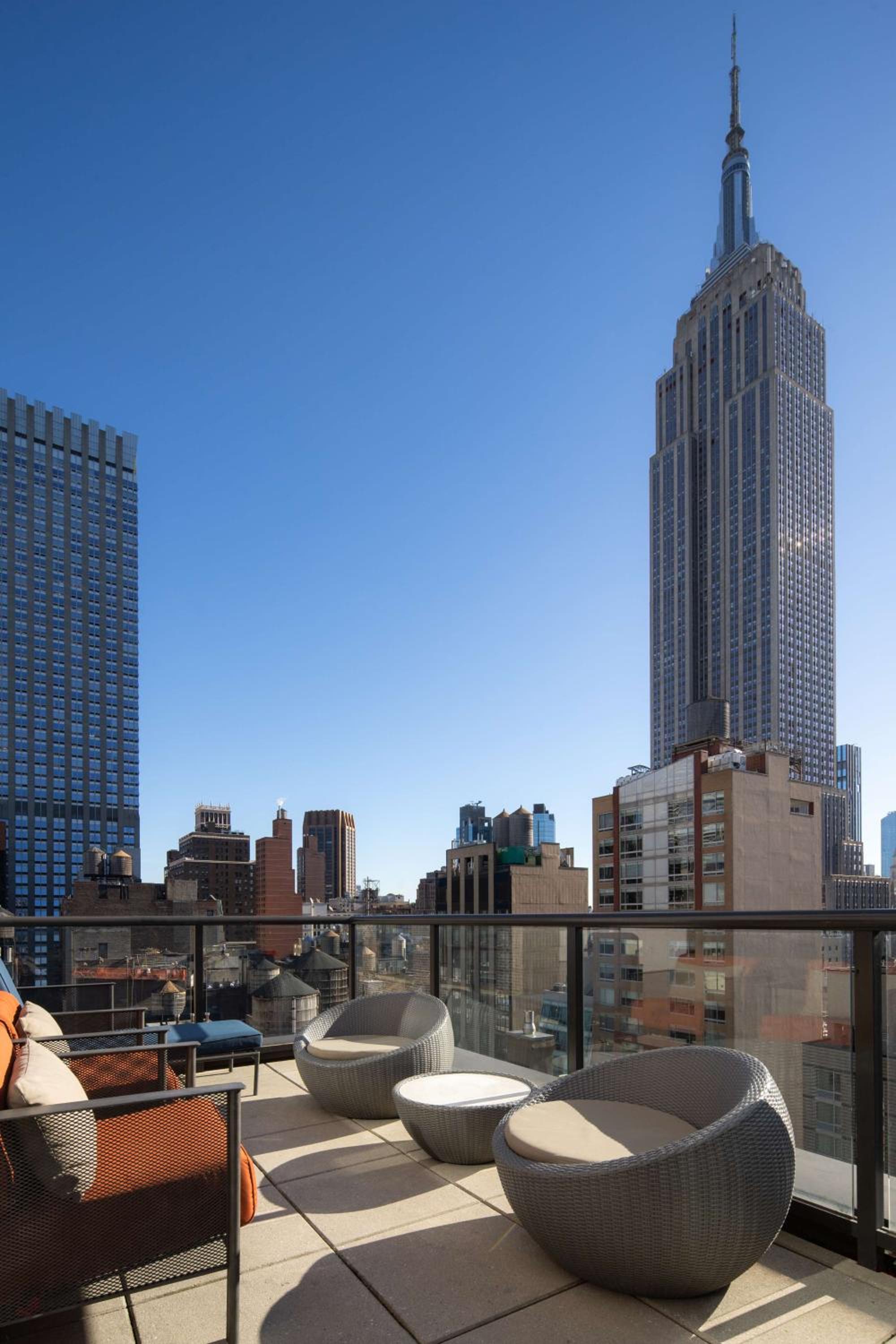 King Room Empire State Building View with Balcony