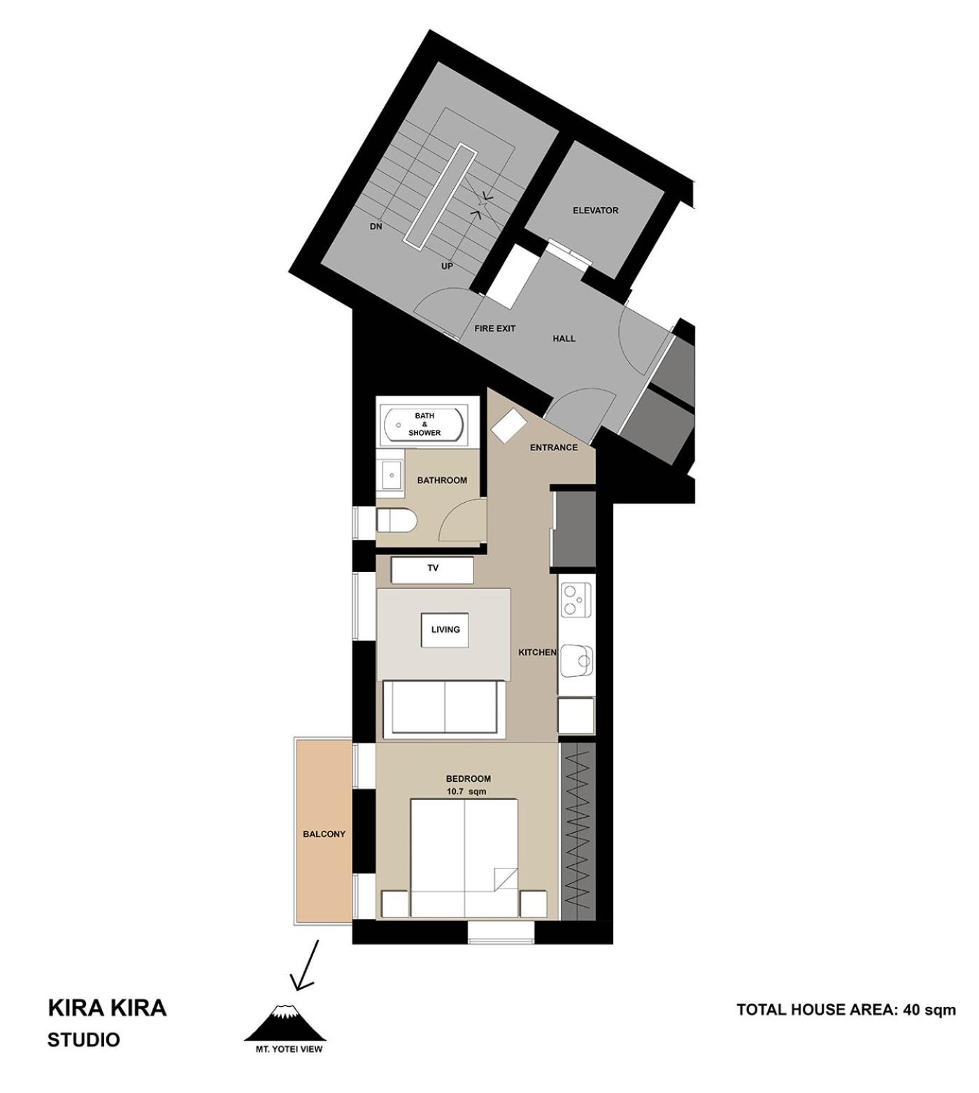 Studio Apartment photo 2