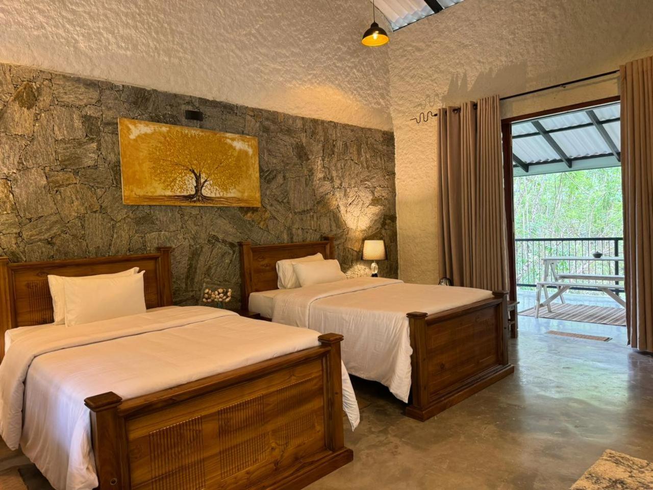 Deluxe Doppel- oder Zweibettzimmer mit Flussblick