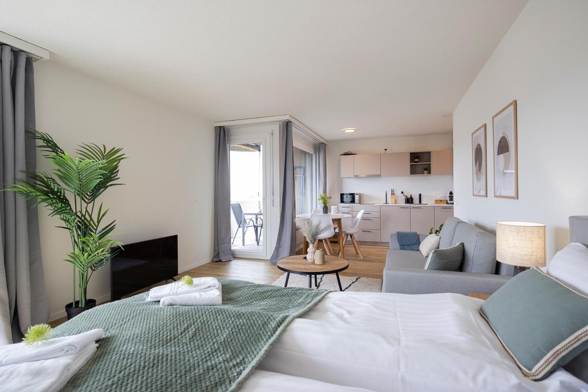 Apartment with Balcony photo 2