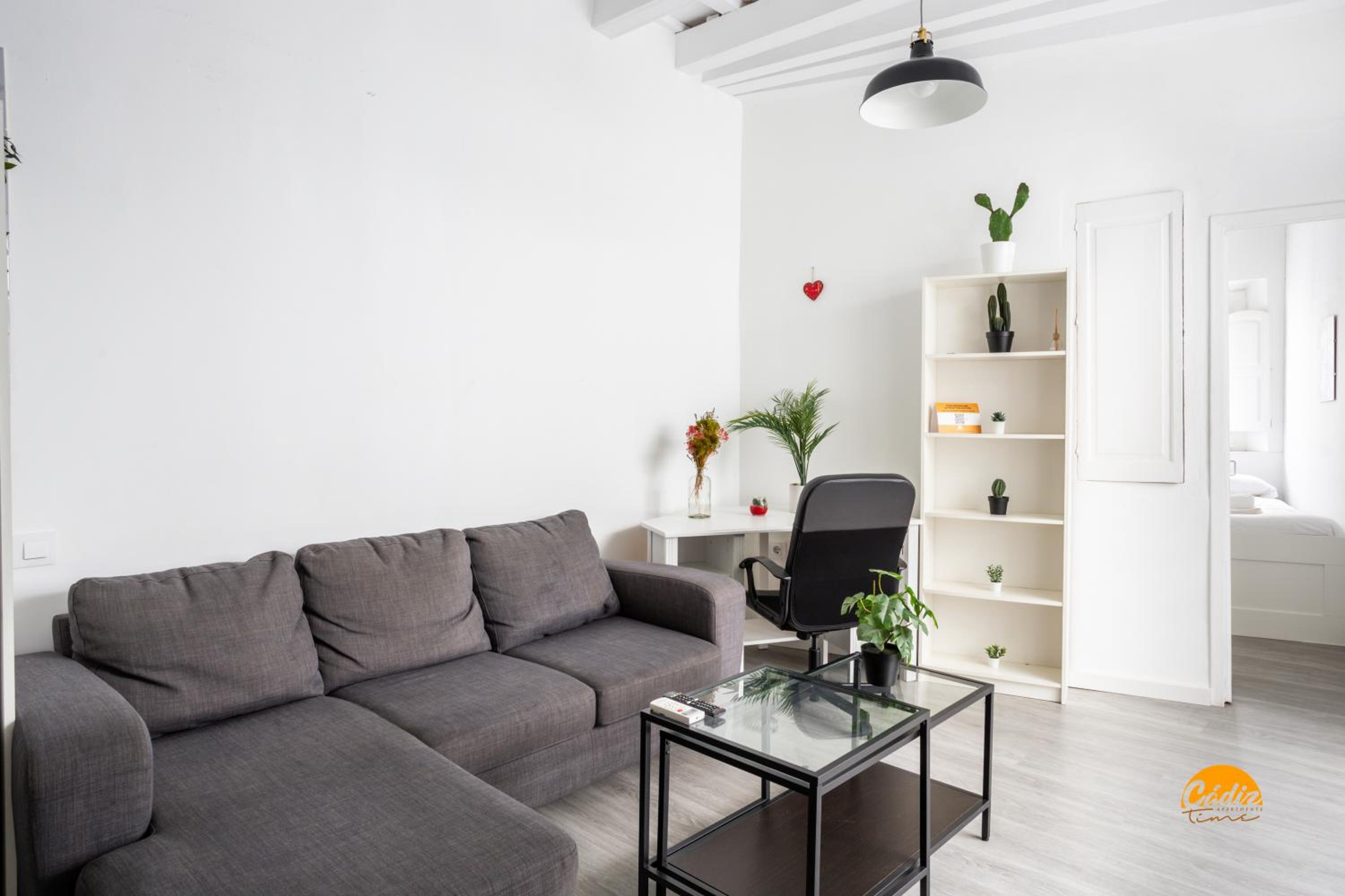 Apartamento de dos habitaciones