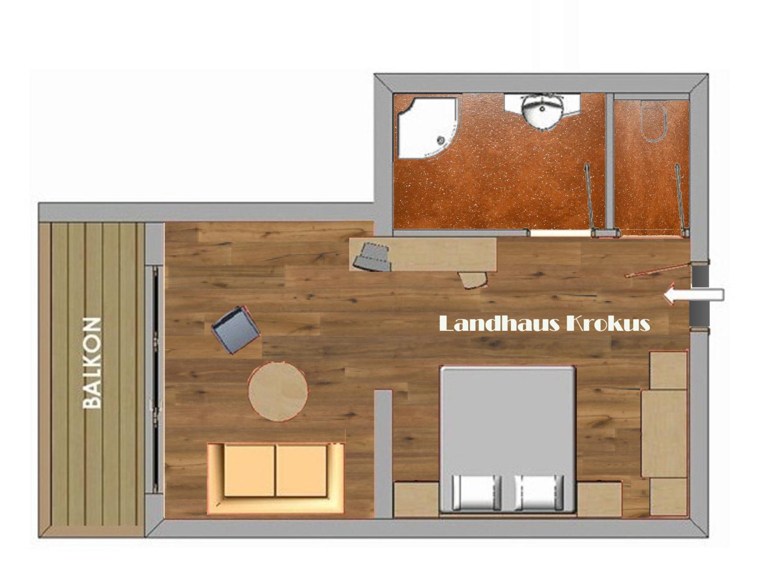 Double Room With Balcony (2 Adults + 1 Child) photo 2