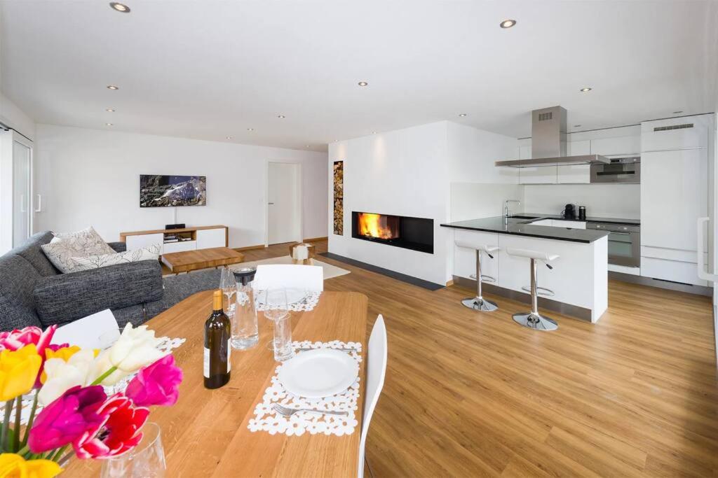 Two-Bedroom Apartment with Balcony and Terrace