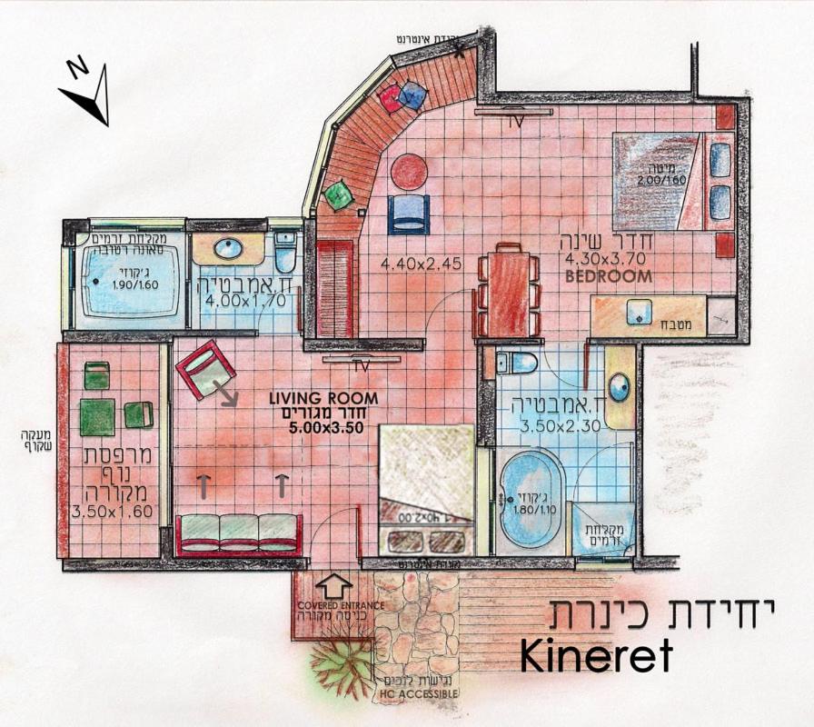 Deluxe Suite with Spa Bath (Kineret) - Photo 3