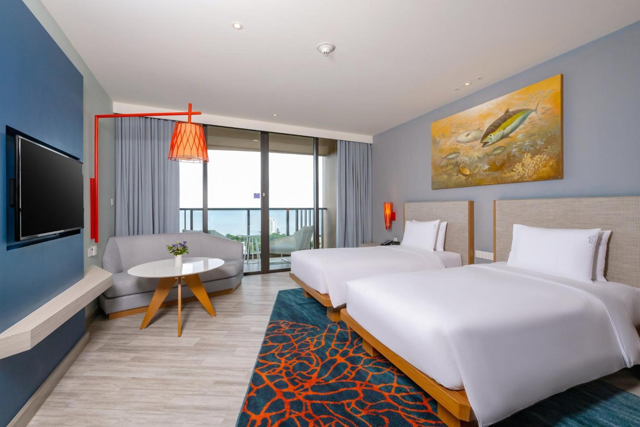 Standard Twin Room with Ocean View