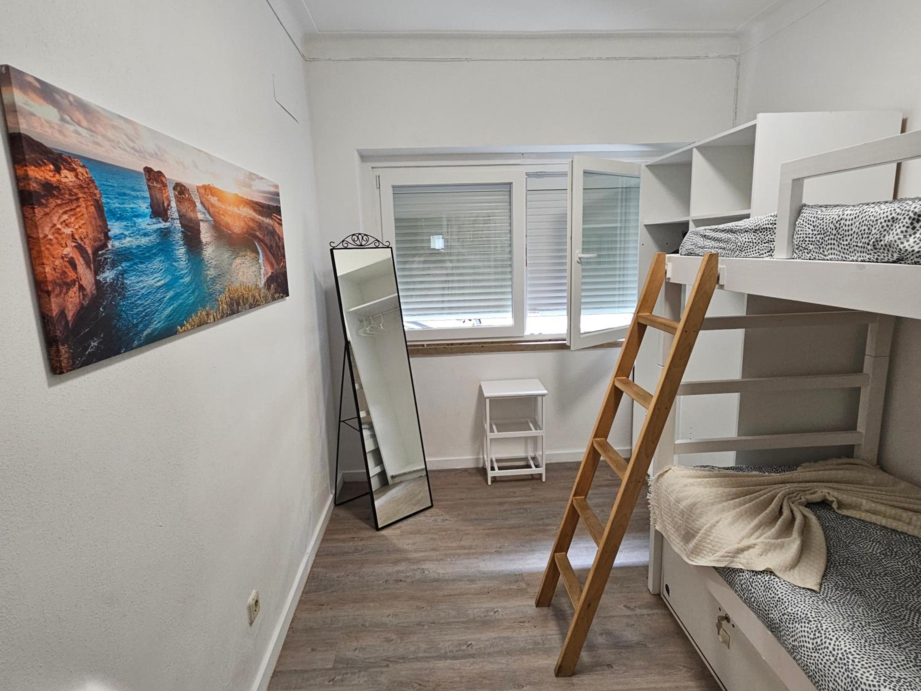Bunk Bed in Male Dormitory Room