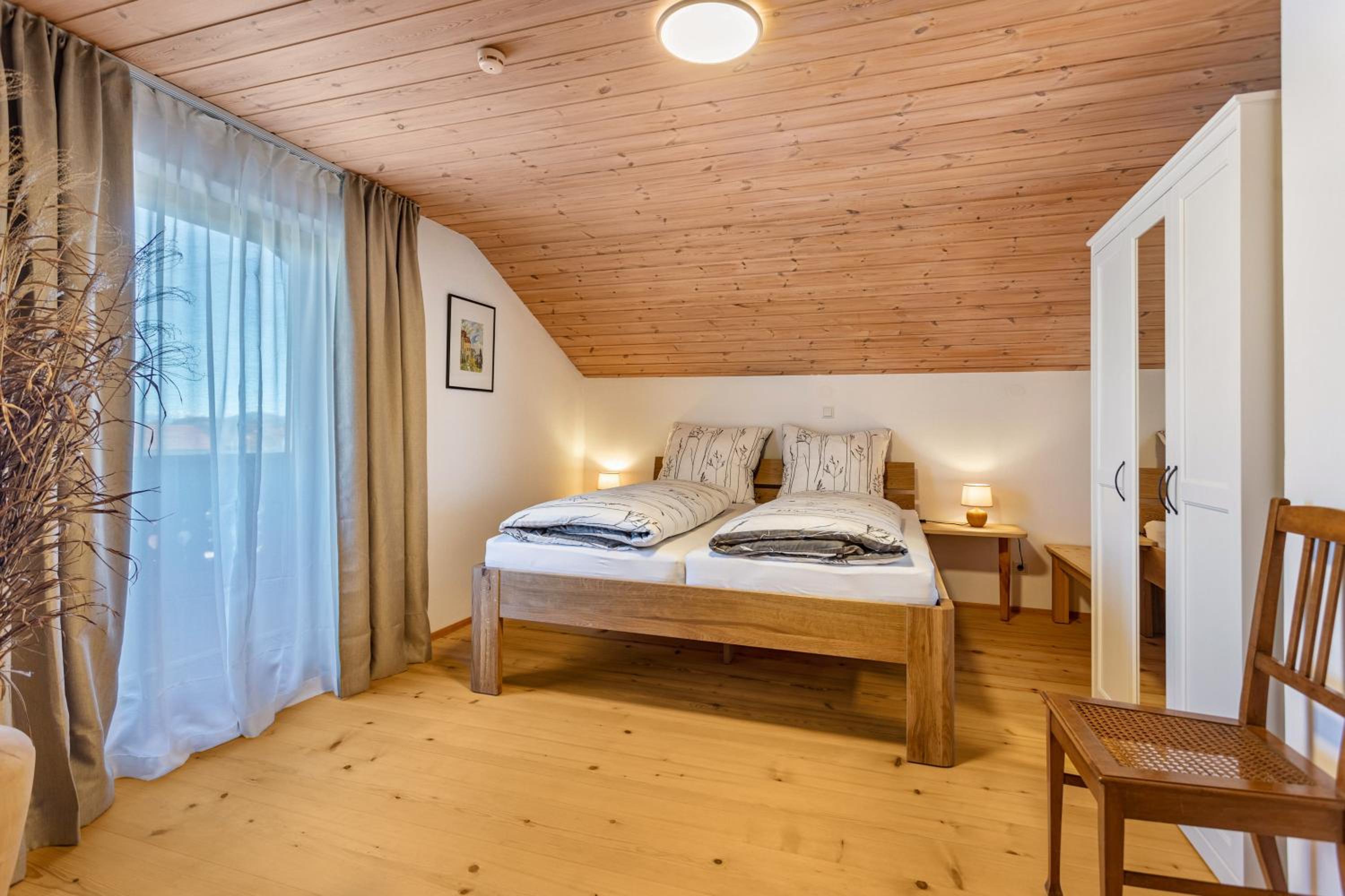 Two-Bedroom Deluxe Apartment with Garden View