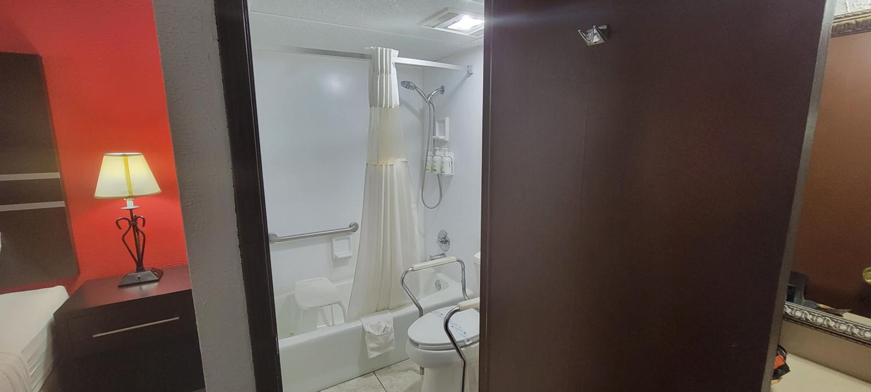 1 Queen Bed, Mobility Accessible Room, Tub w/Grab Bar, Pet-Friendly, Non-Smoking - Photo 6