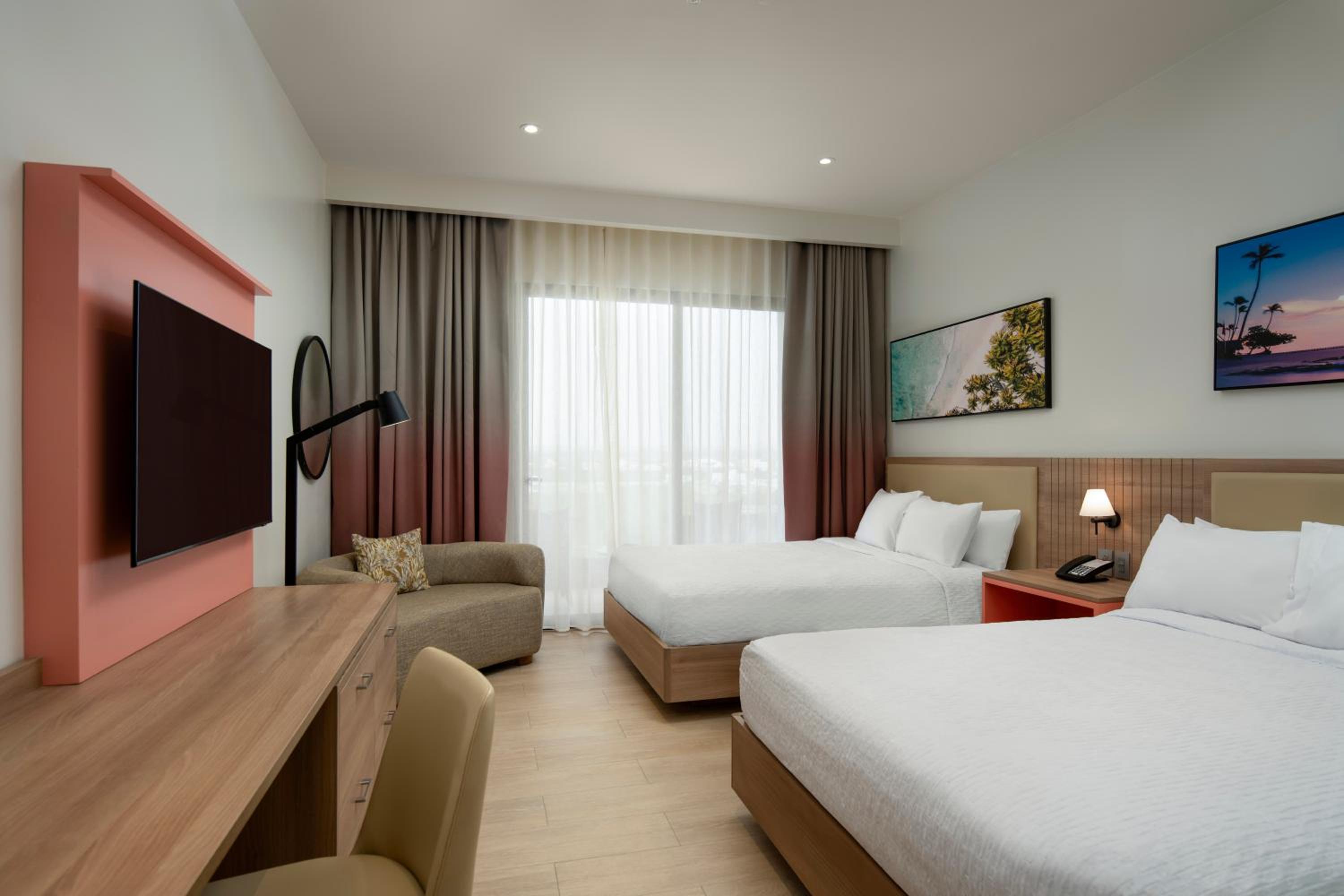 Premium Room with Two Queen Beds - Ocean Front View - Photo 1