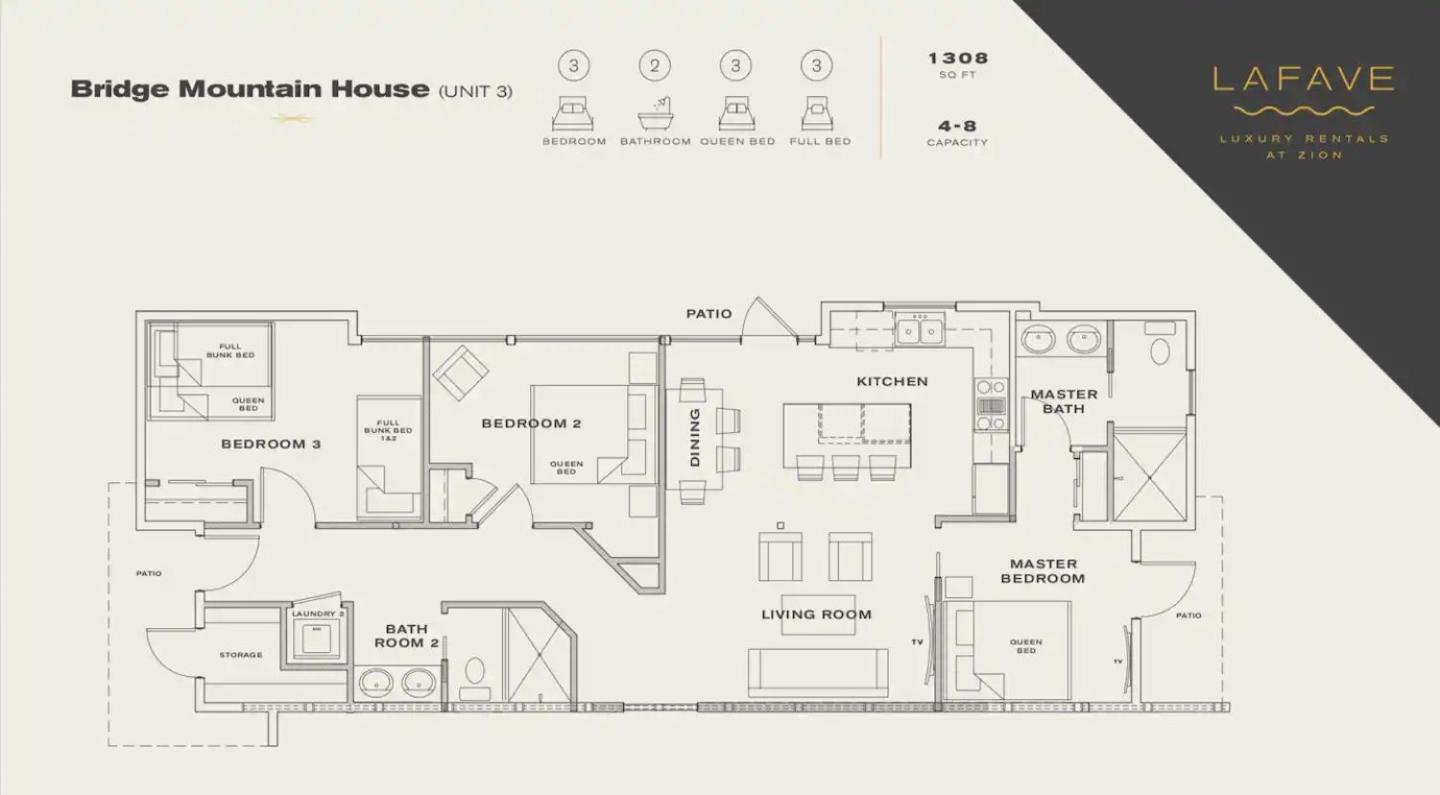 Three-Bedroom House