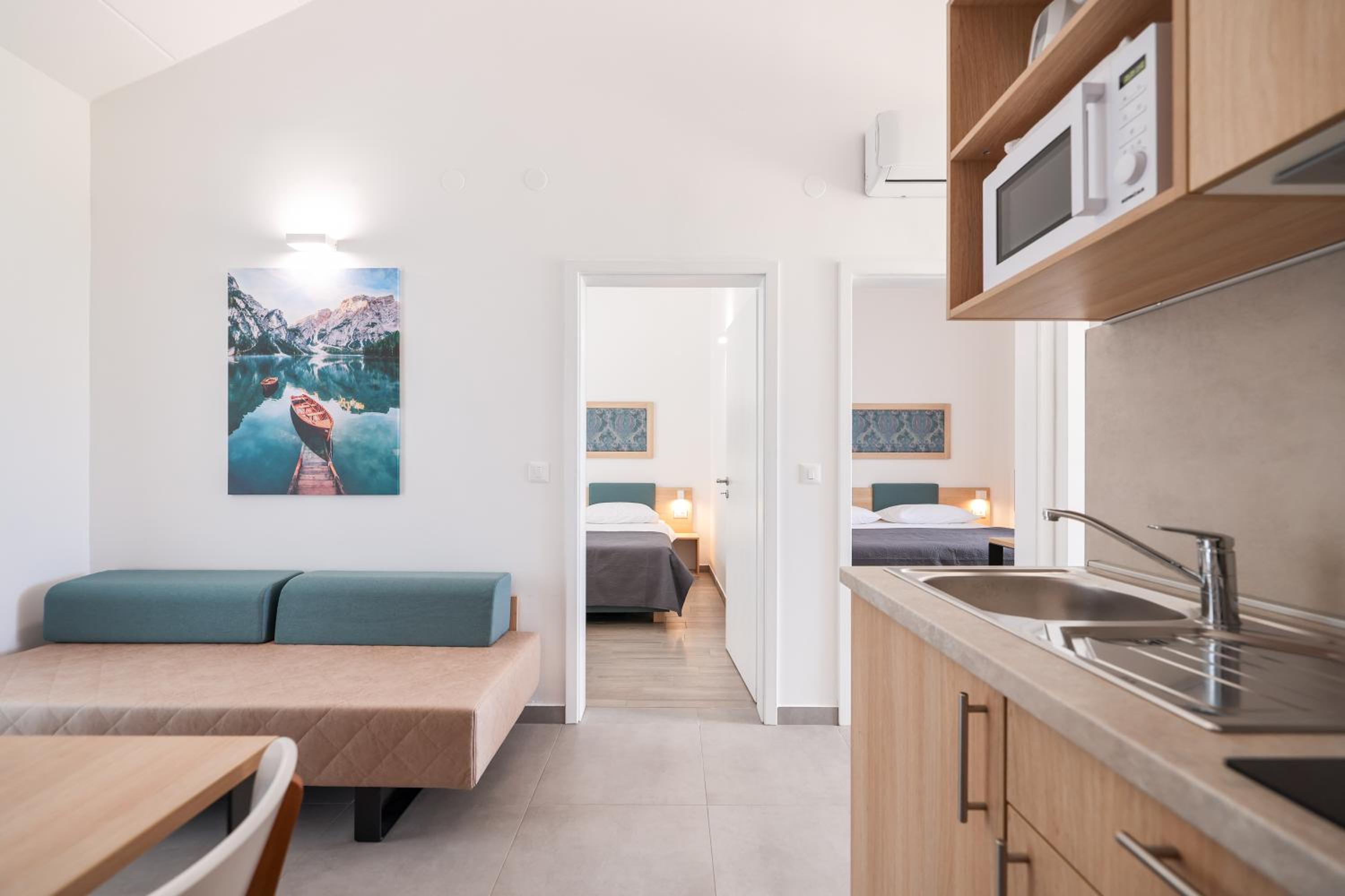 Meerseite Superior Zwei-Zimmer-Apartment mit Balkon
