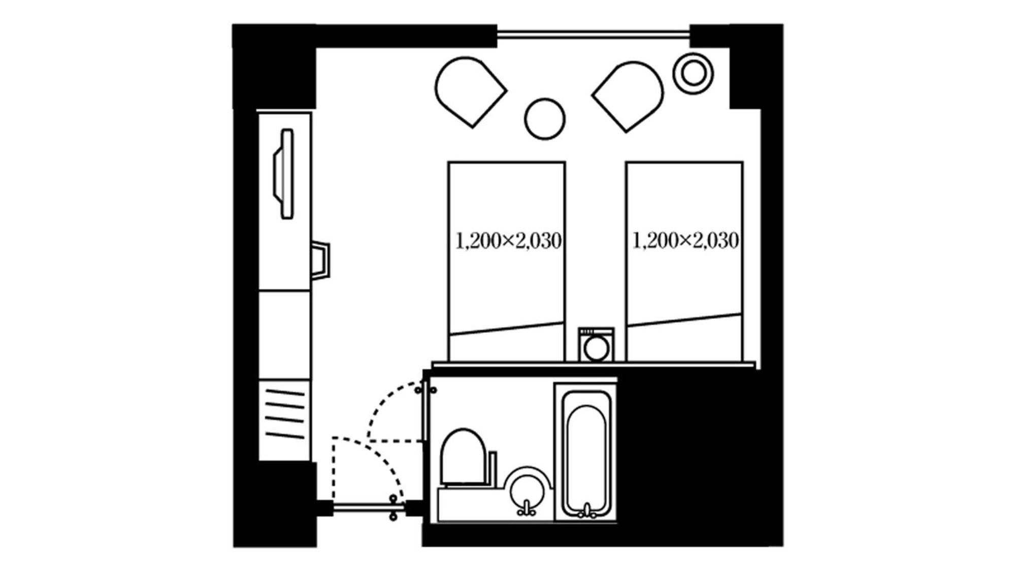 Standard Twin Room - Non-Smoking photo 2