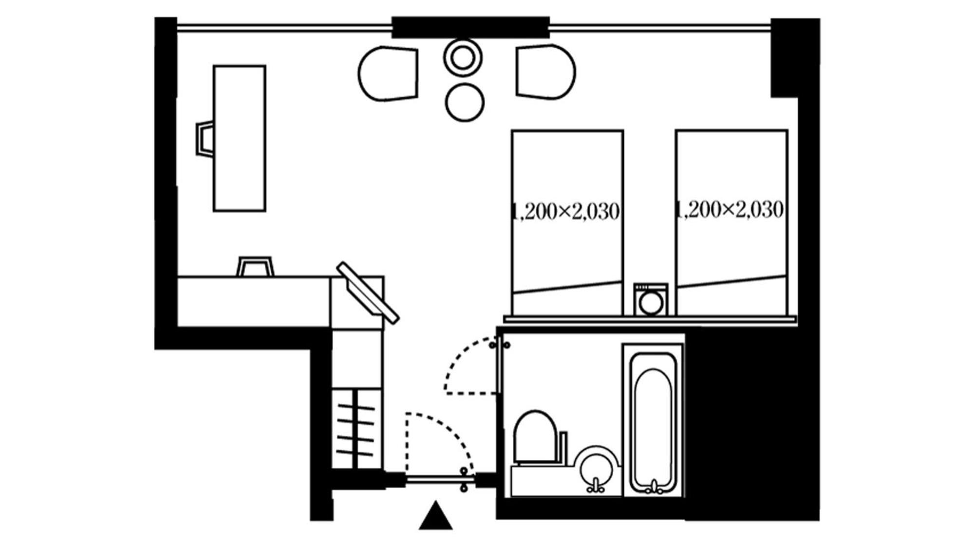 Deluxe Twin Room photo 2