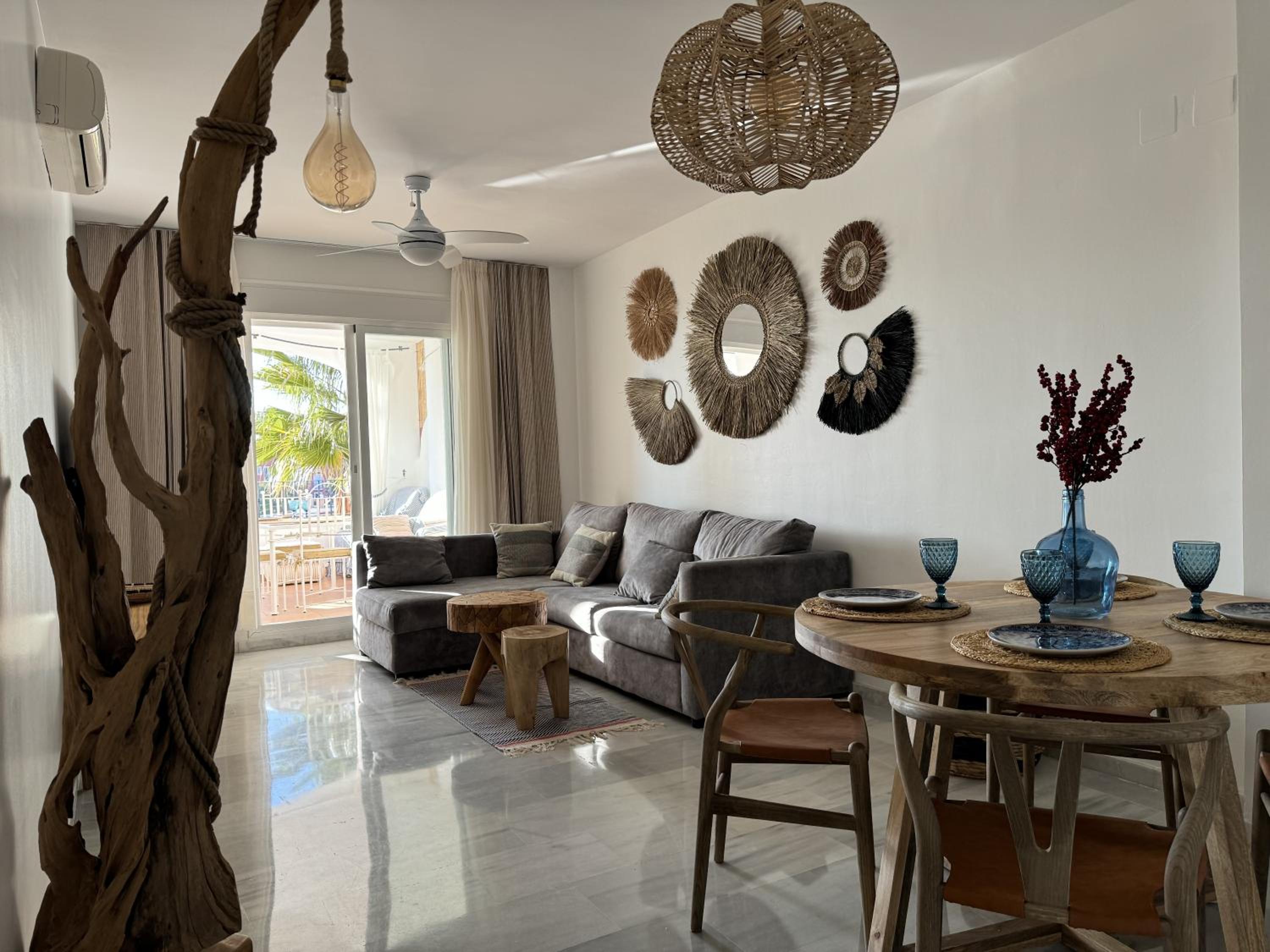 Apartamento con vista al mar