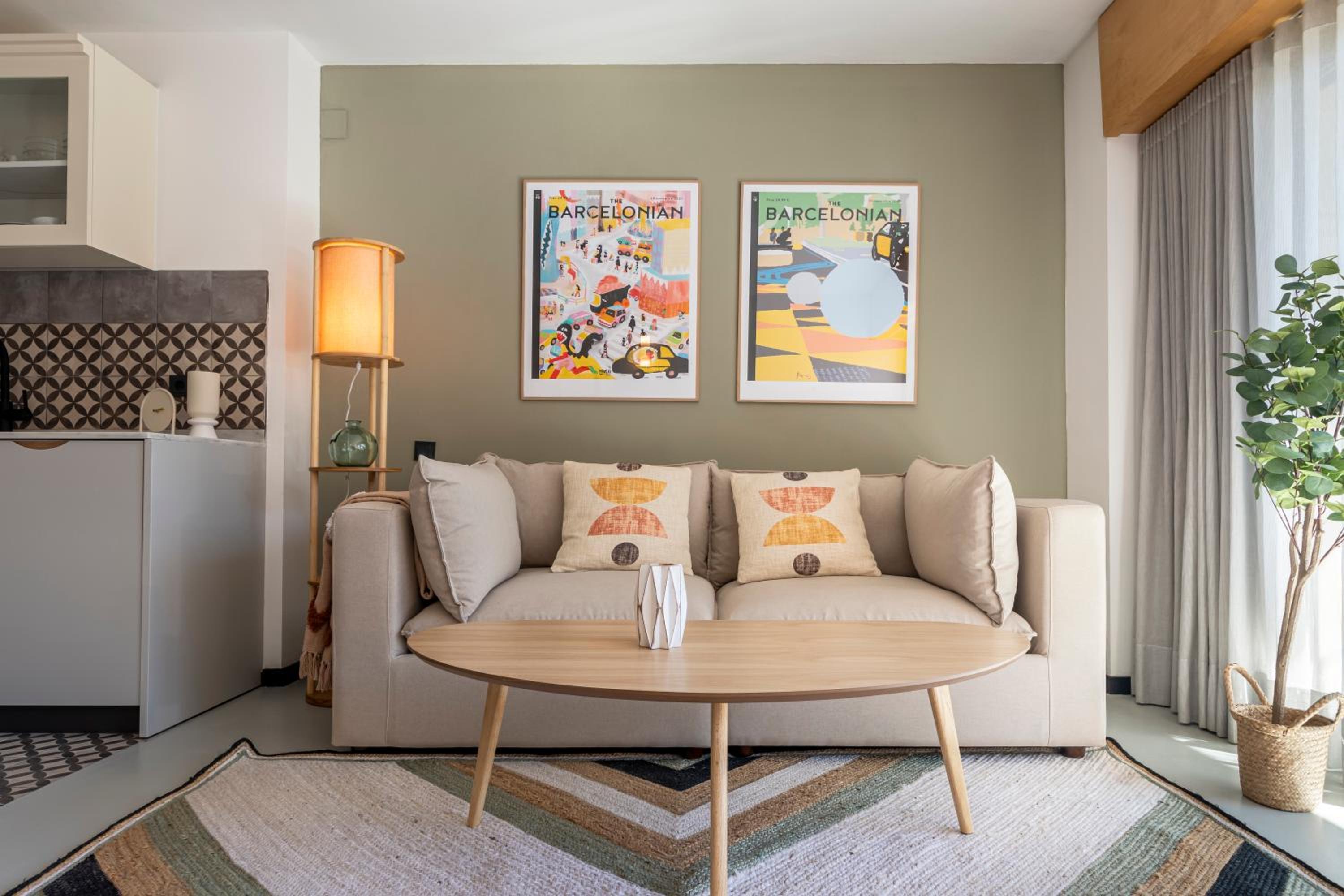 Apartamento de dos habitaciones