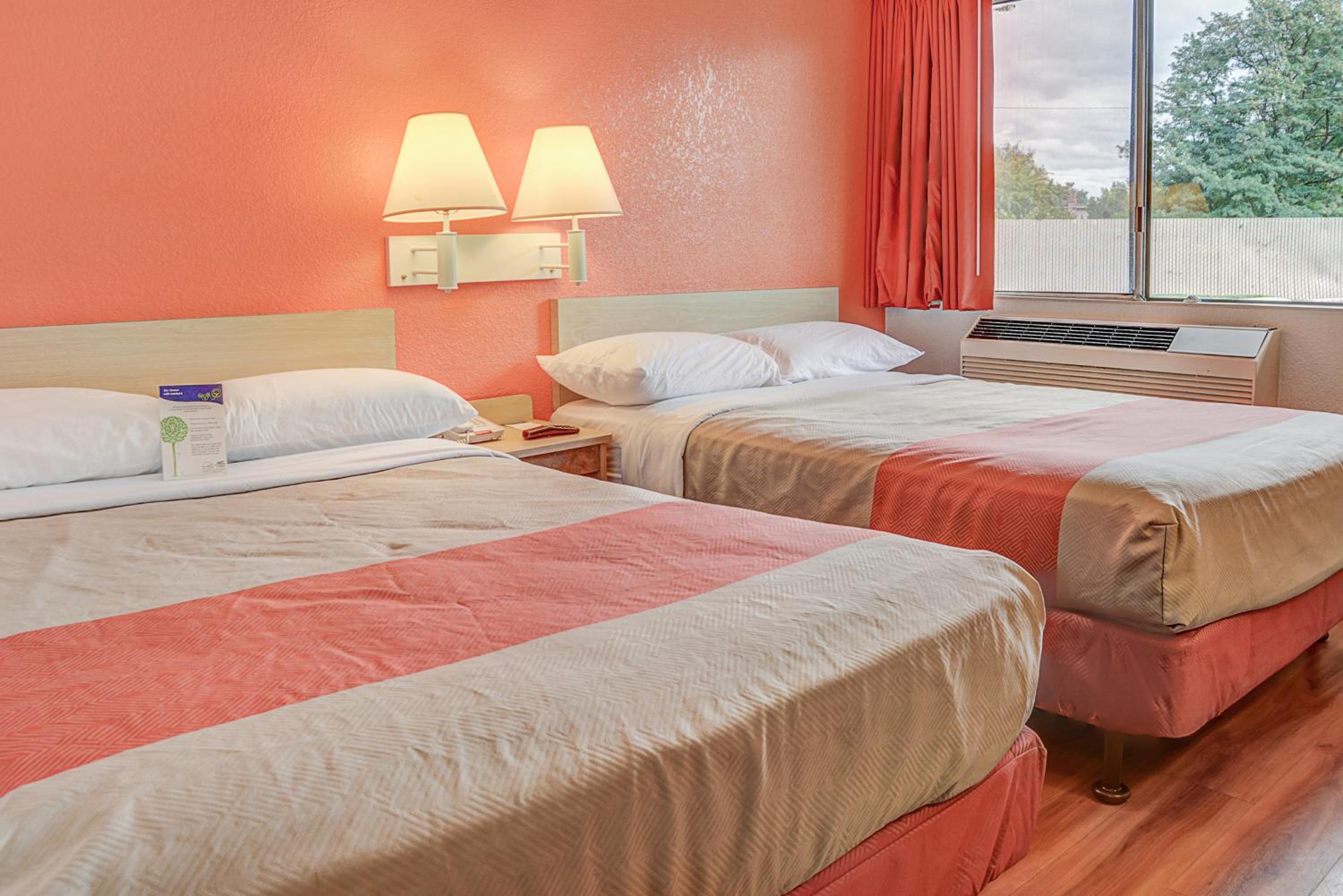 Double Room With Two Beds And Mini Fridge