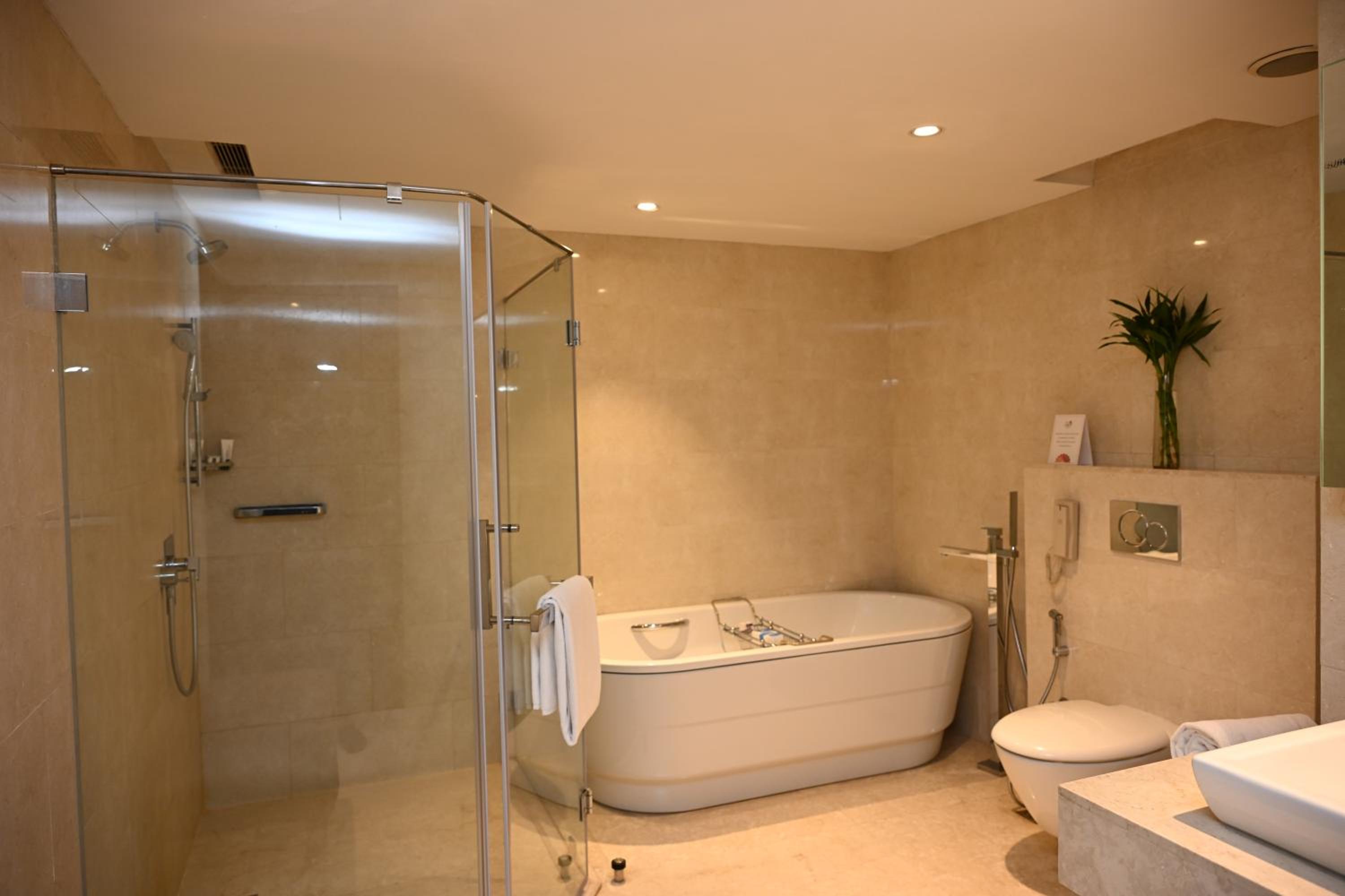 Luxury Suite - 10% discount on Food & soft beverages, Laundry & Spa