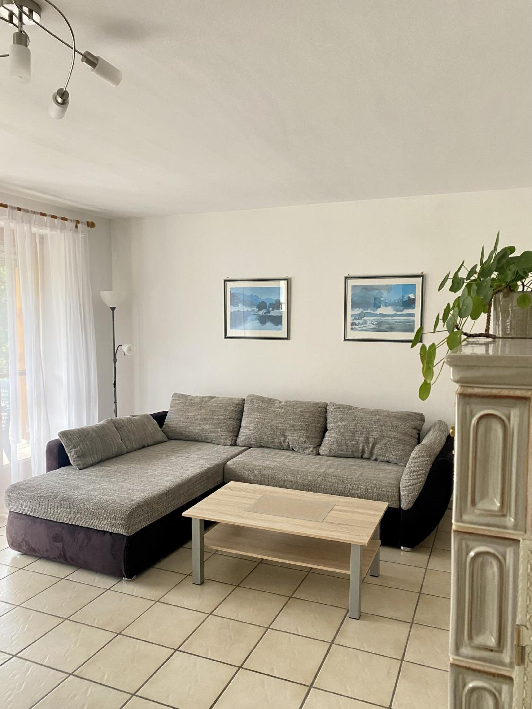 One-Bedroom Apartment with Garden View