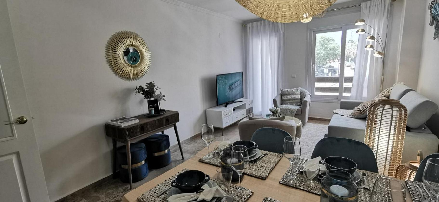 Three-Bedroom Apartment with Sea View